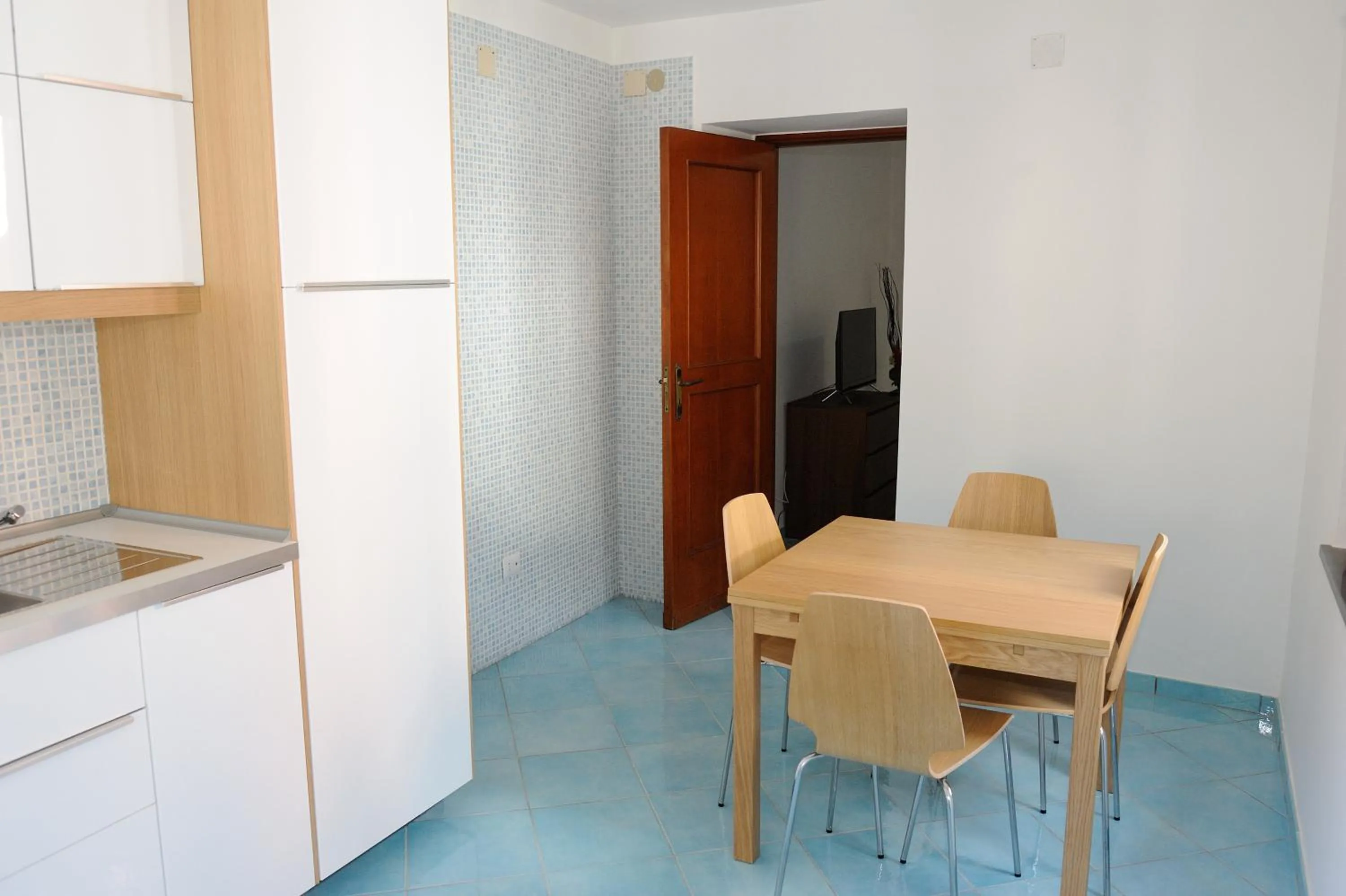 Kitchen or kitchenette in ApartHotel Gasba
