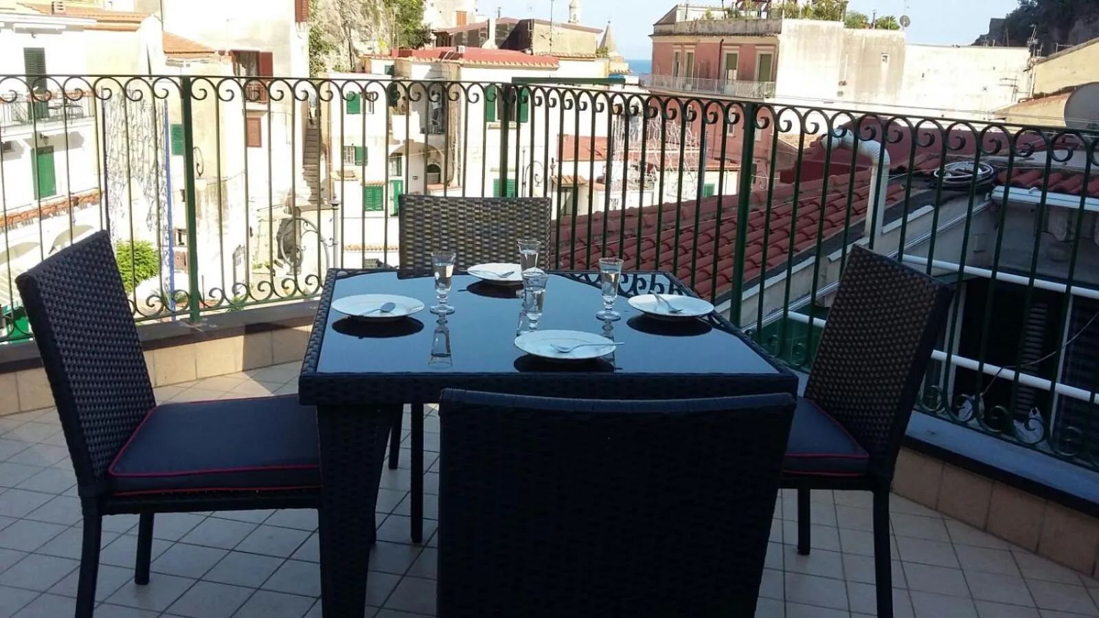 Balcony/Terrace in ApartHotel Gasba