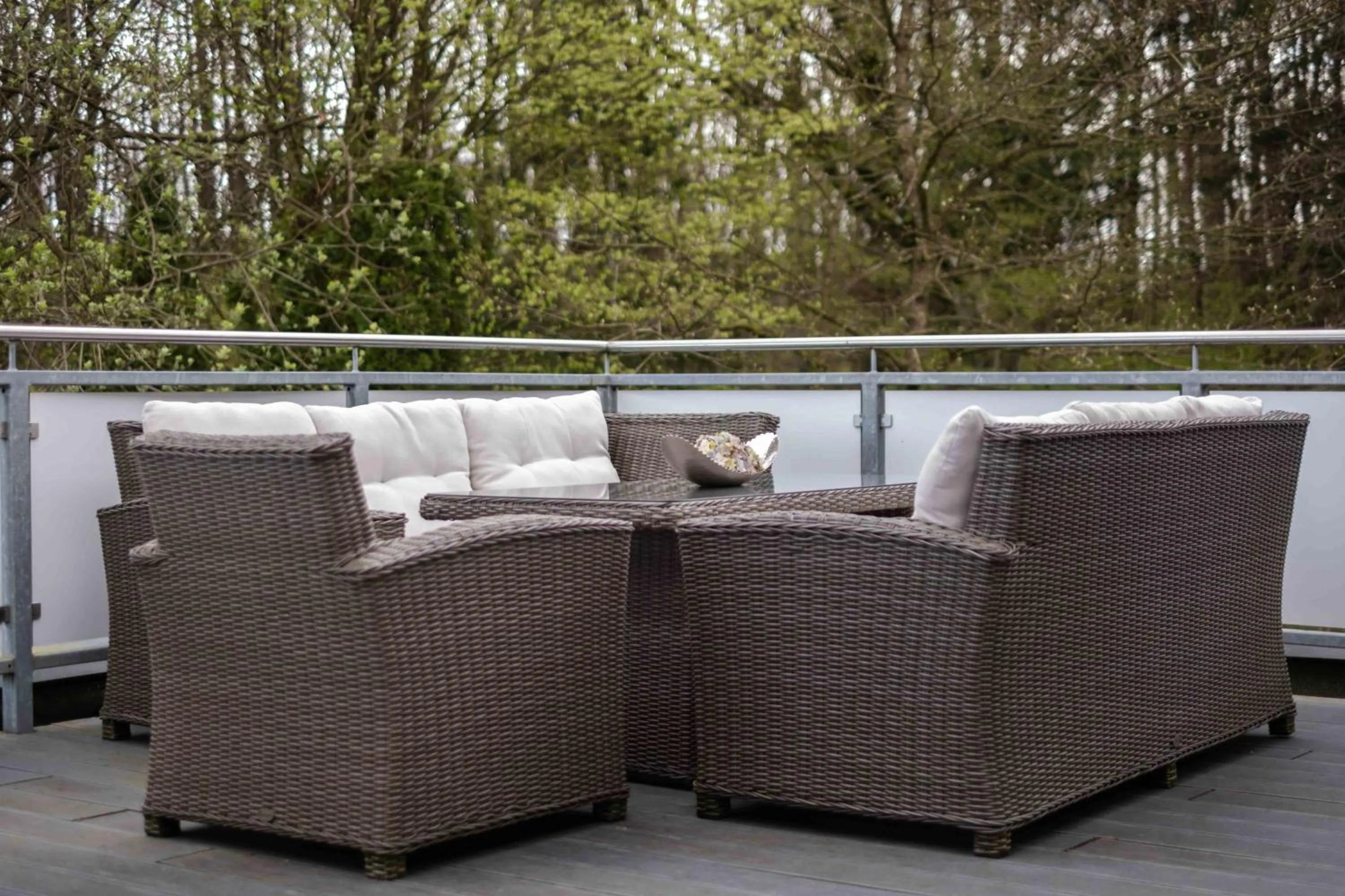 Balcony/Terrace in Hotel des Nordens Flensburg Wellness & Spa