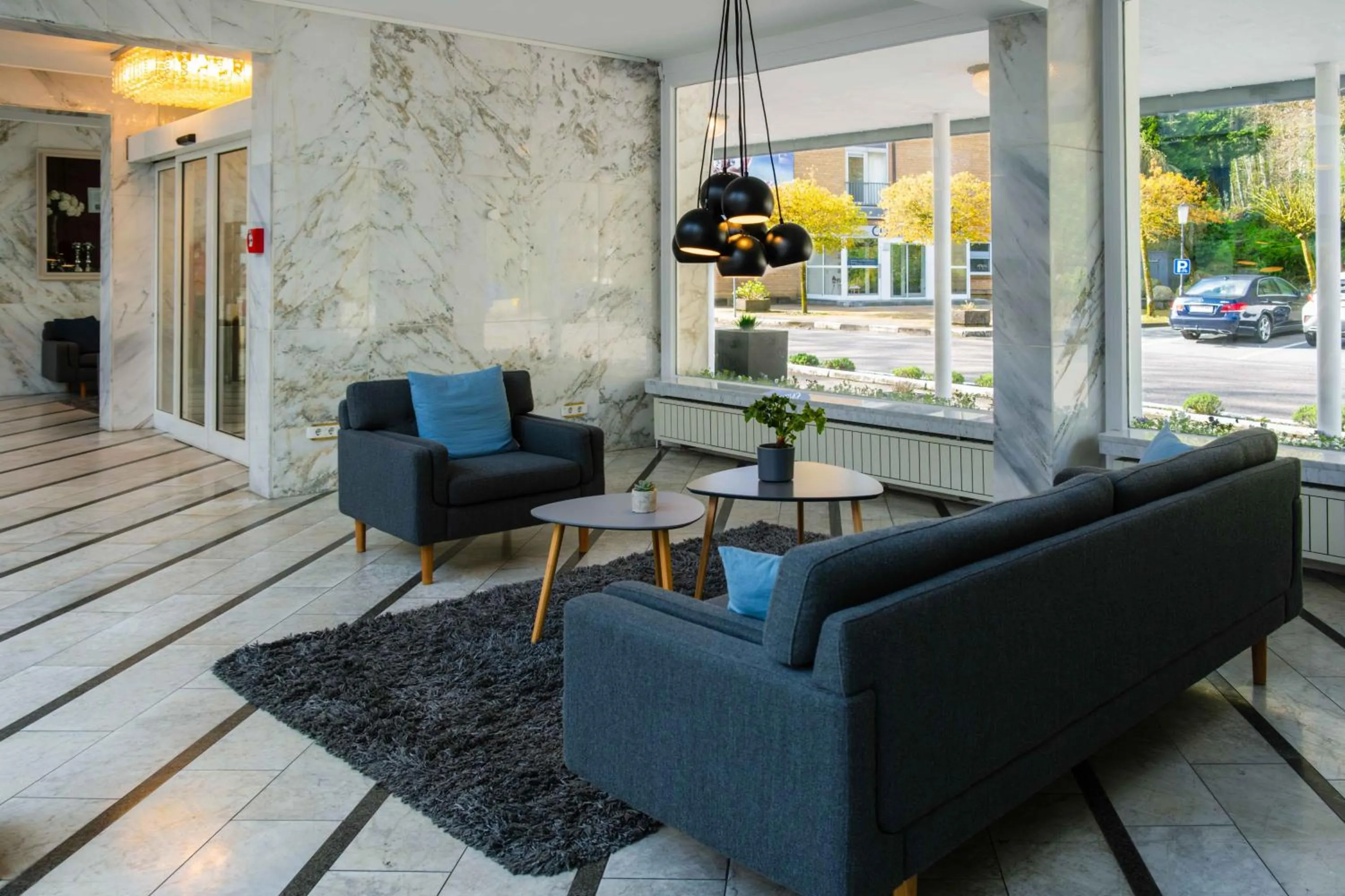 Lobby or reception in Hotel des Nordens Flensburg Wellness & Spa