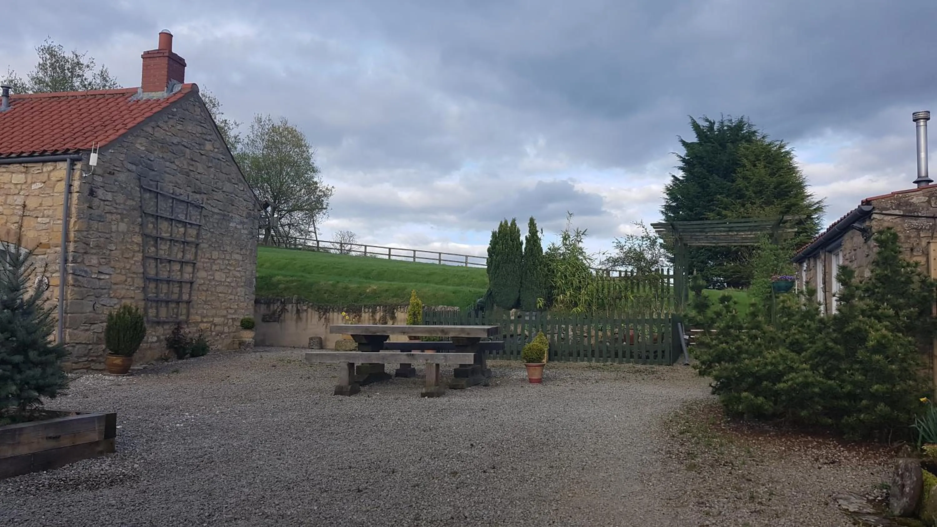 BBQ facilities in Sands Farm Cottages