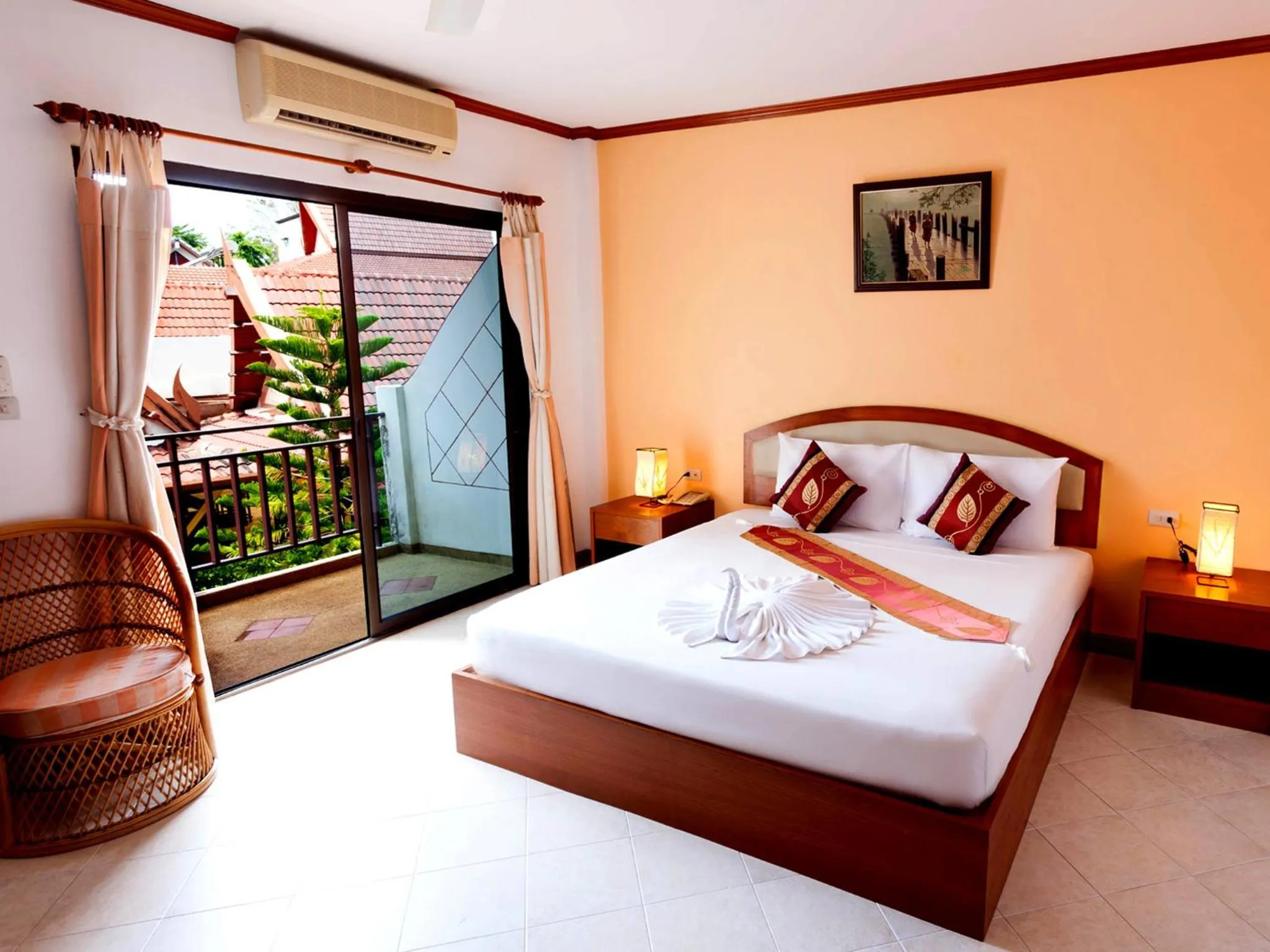 Bed in Sai Rougn Residence - SHA Extra Plus