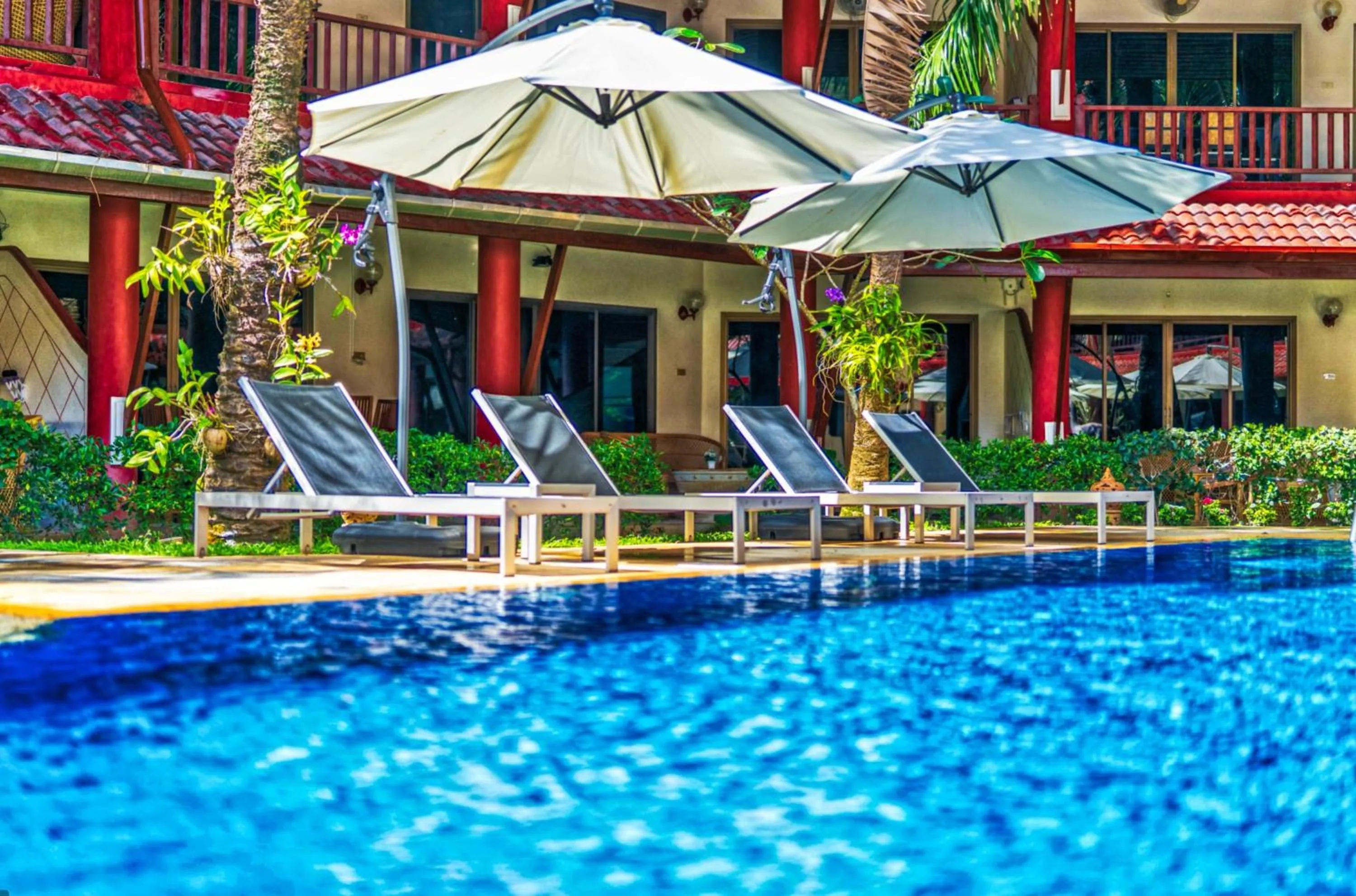 Swimming pool in Sai Rougn Residence - SHA Extra Plus