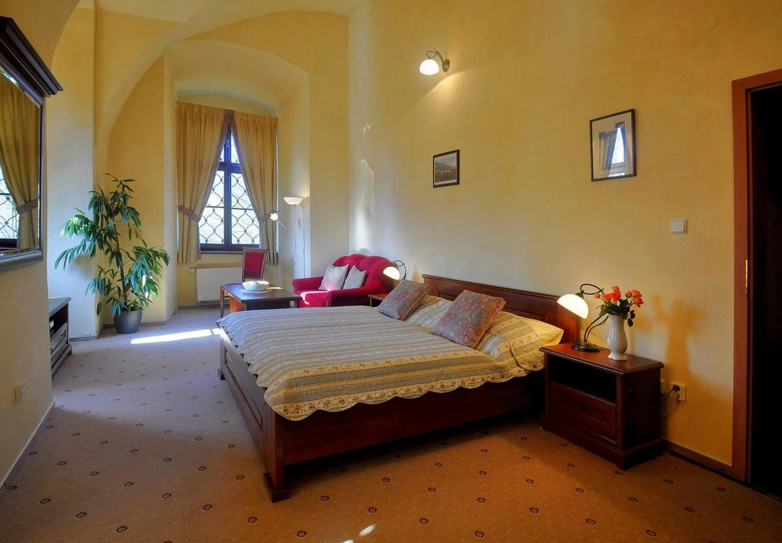 Photo of the whole room, Bed in Zamek Cerveny Hradek