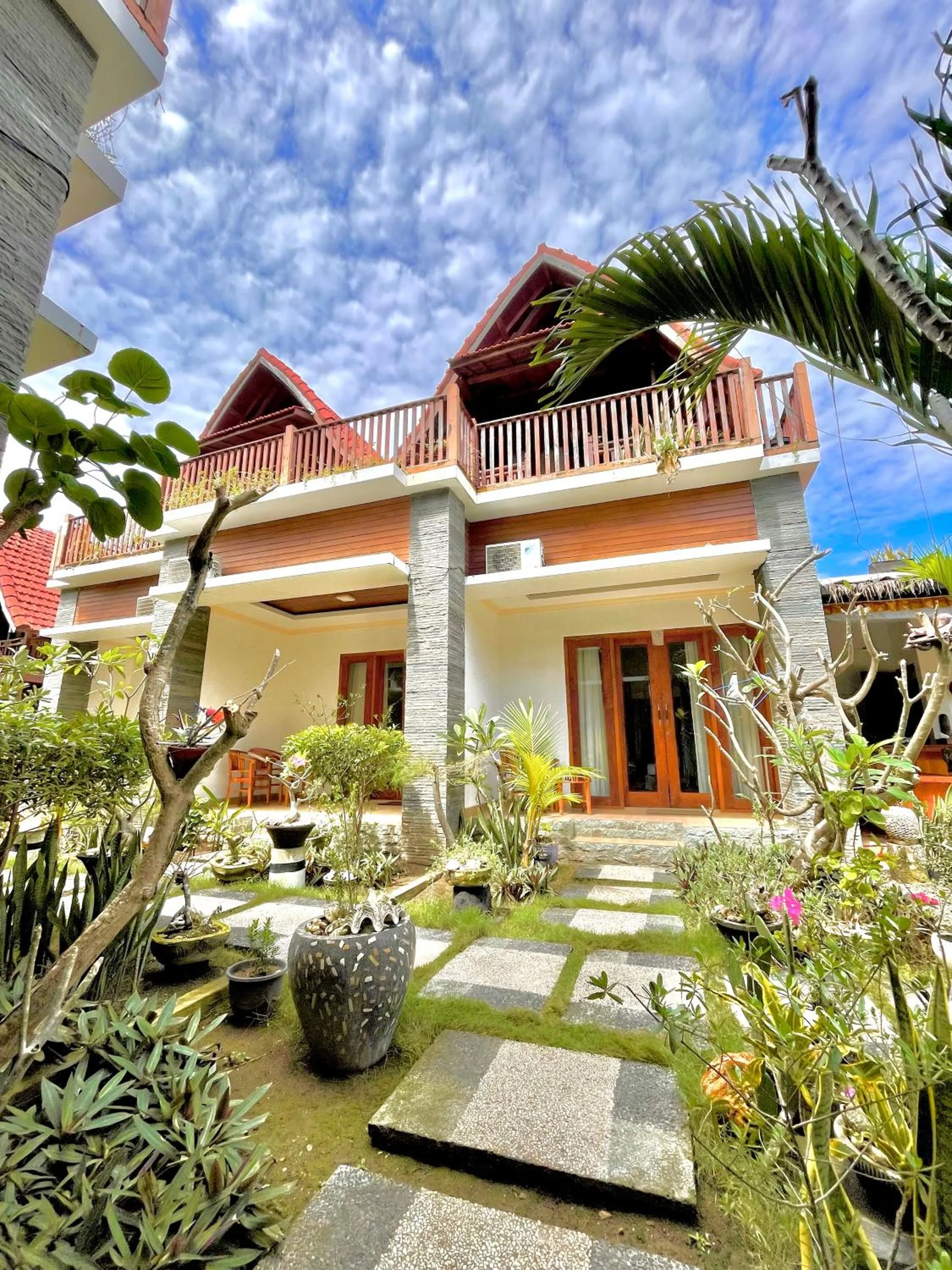 Property building in Ayu Laba Beach Villa and Resto