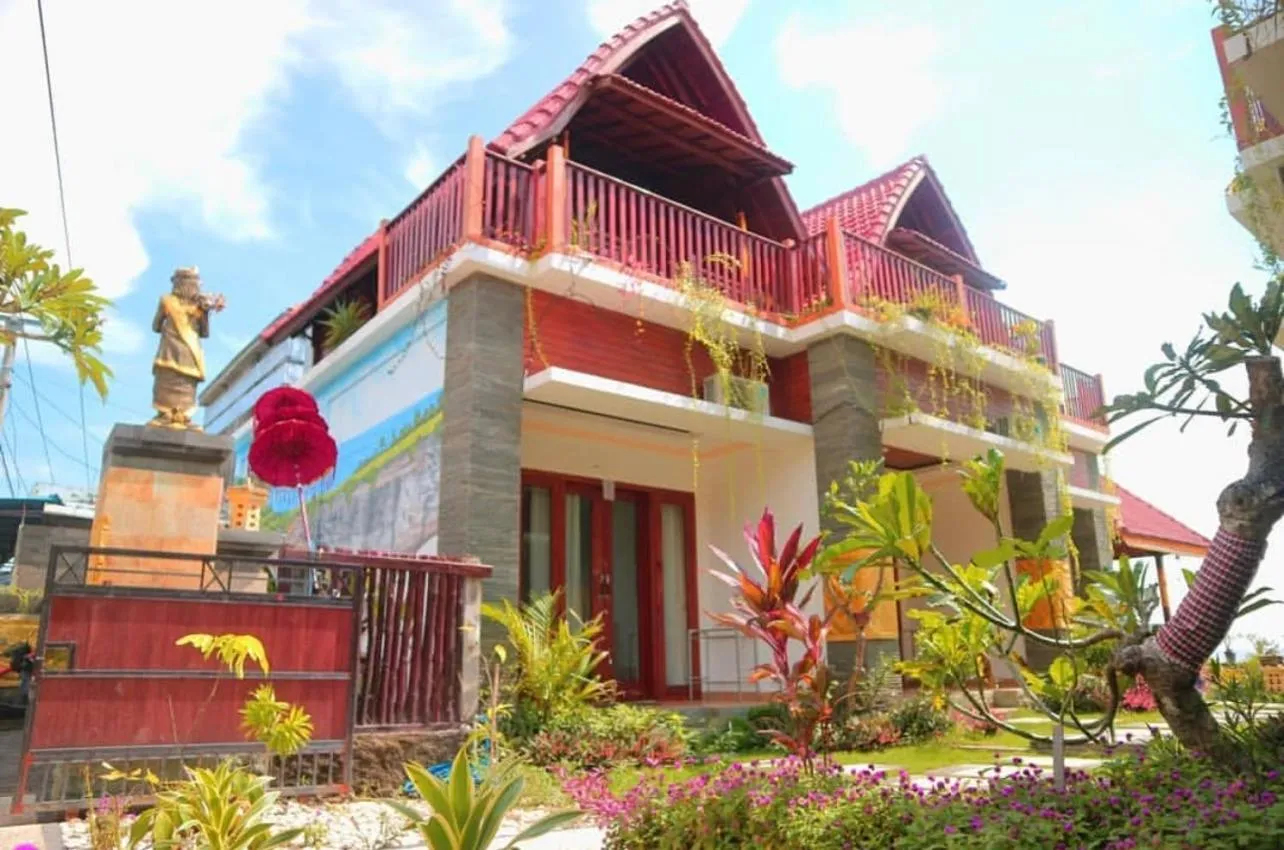 Property building in Ayu Laba Beach Villa and Resto