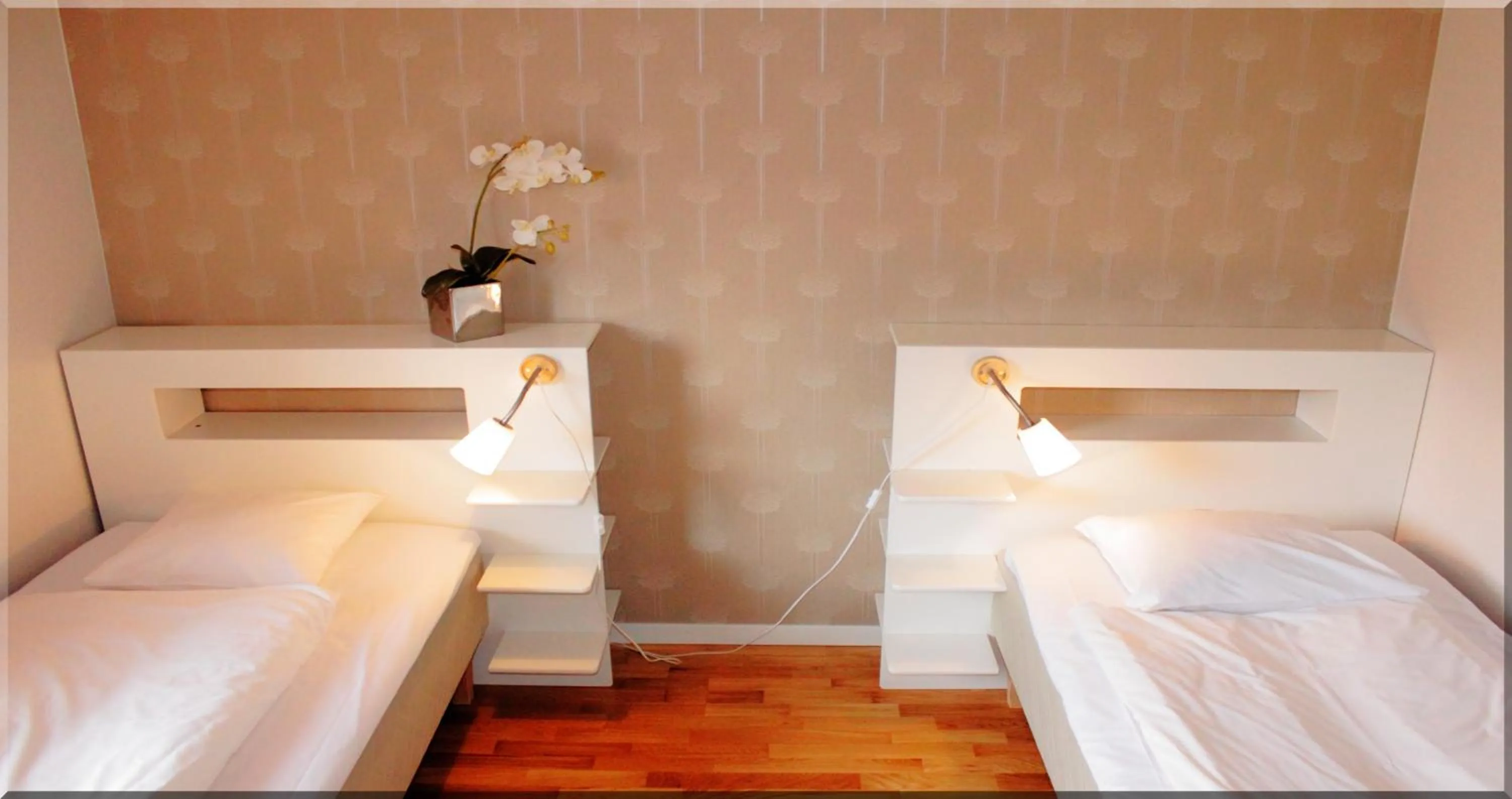 Bed in Fjordhotellet