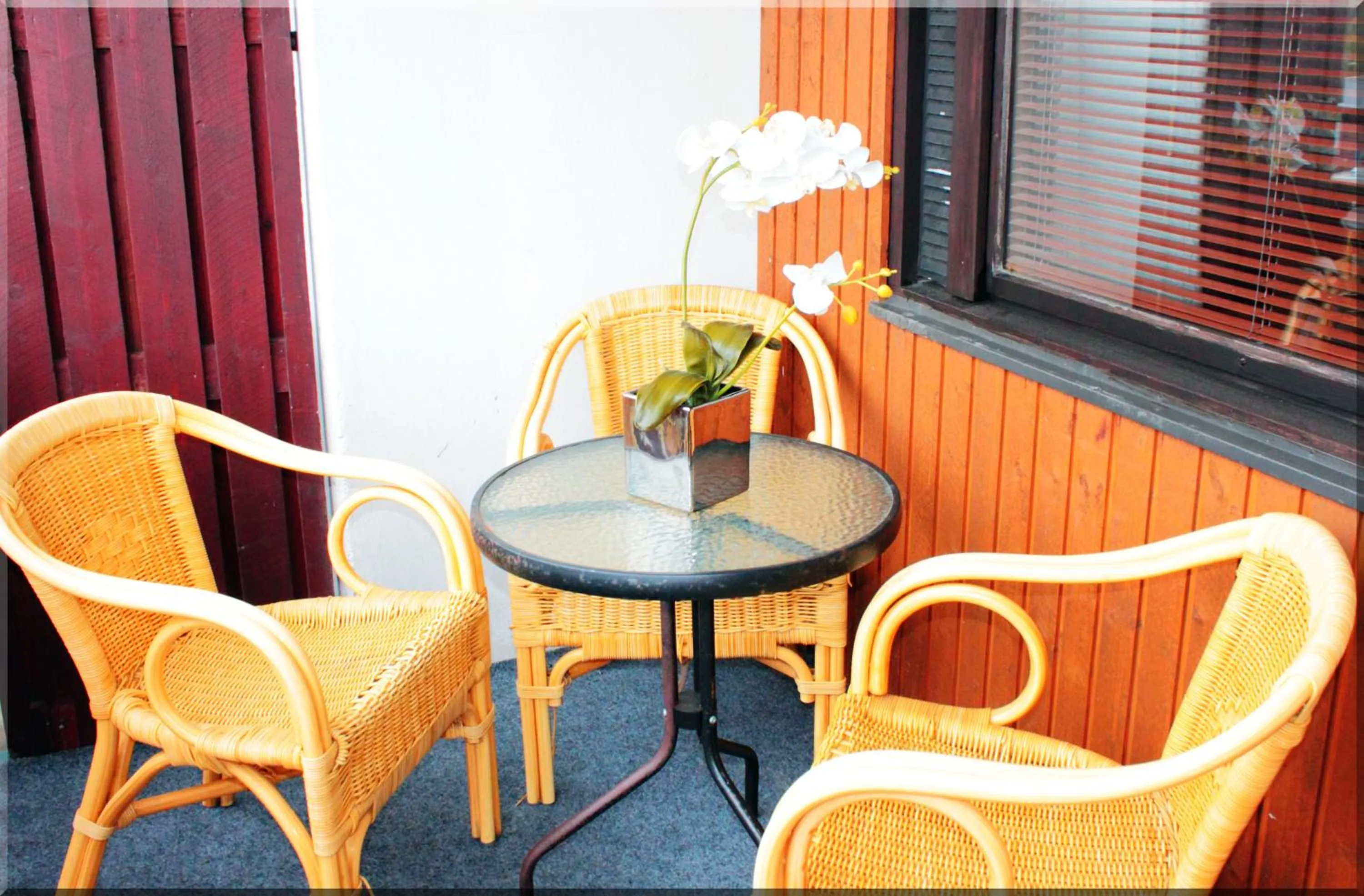 Balcony/Terrace in Fjordhotellet