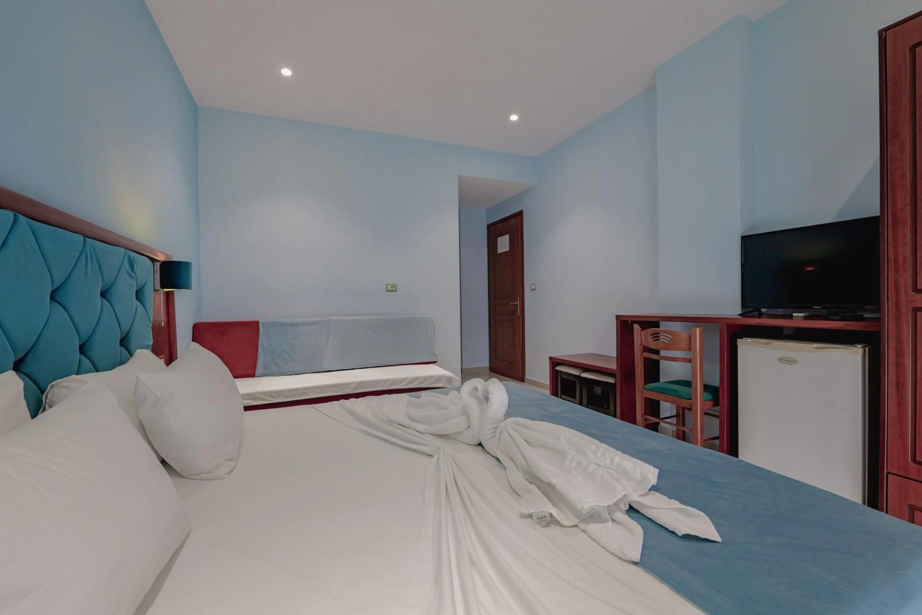 Bed in Hotel Divo Palace