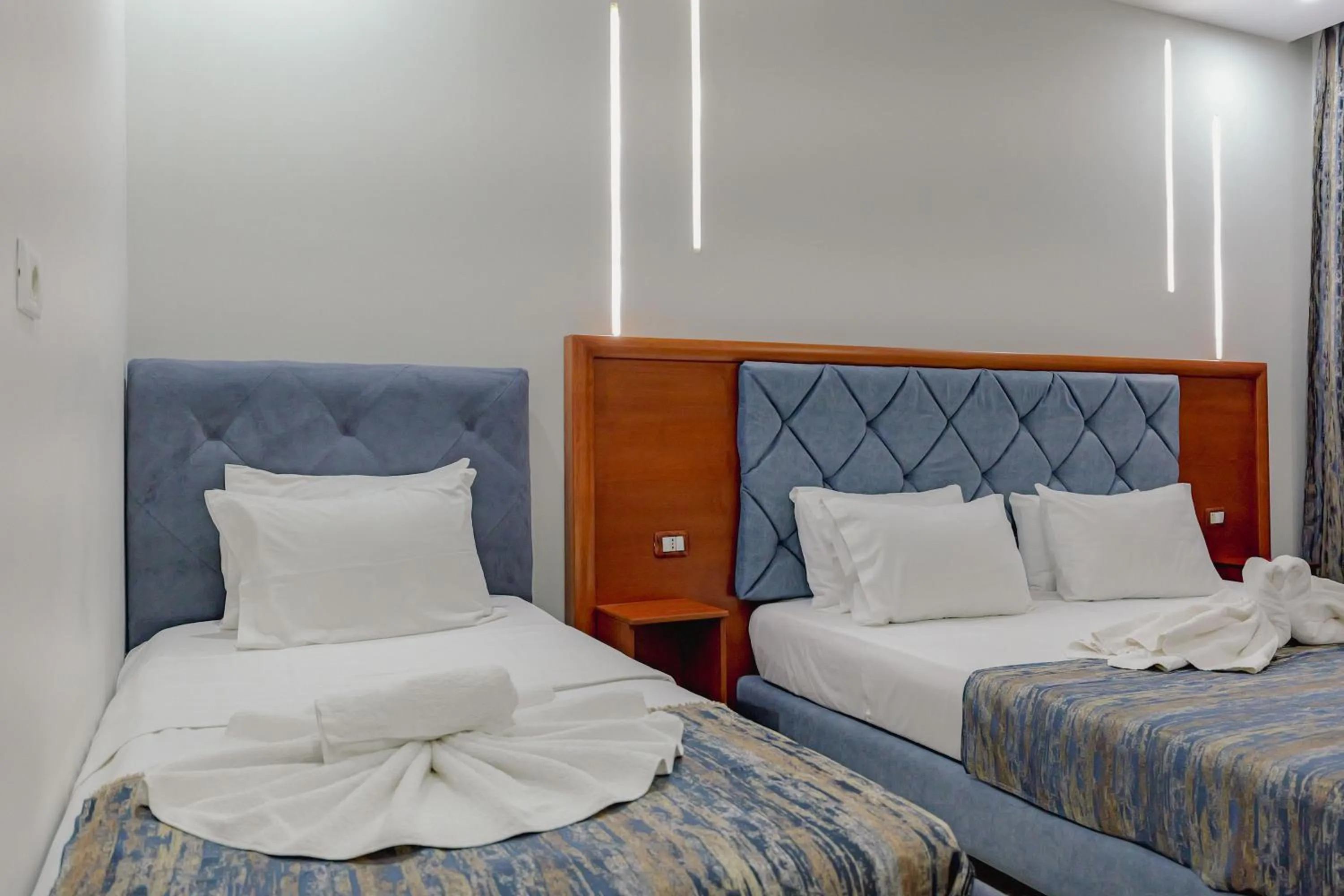 Bed in Hotel Divo Palace