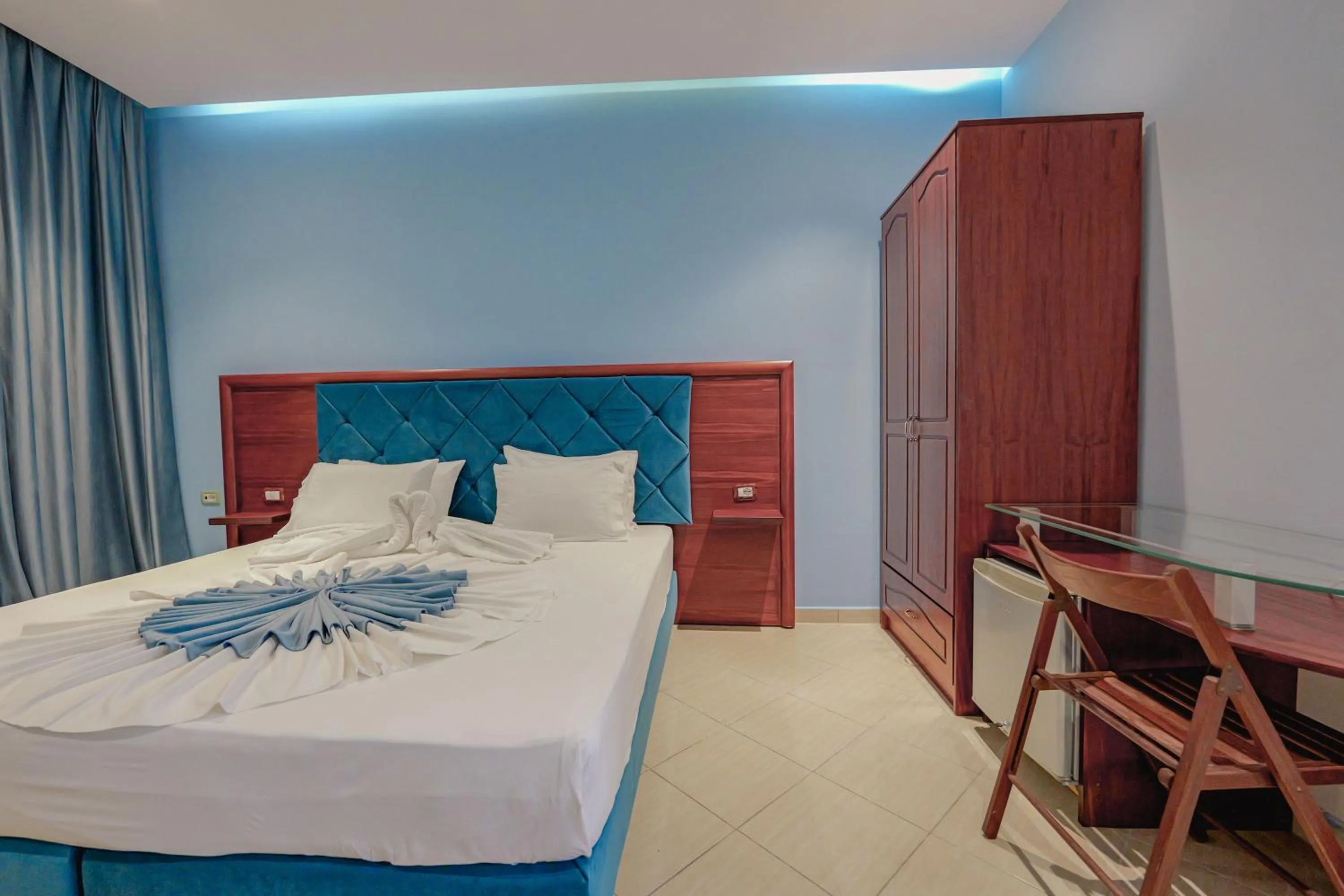 Bed in Hotel Divo Palace