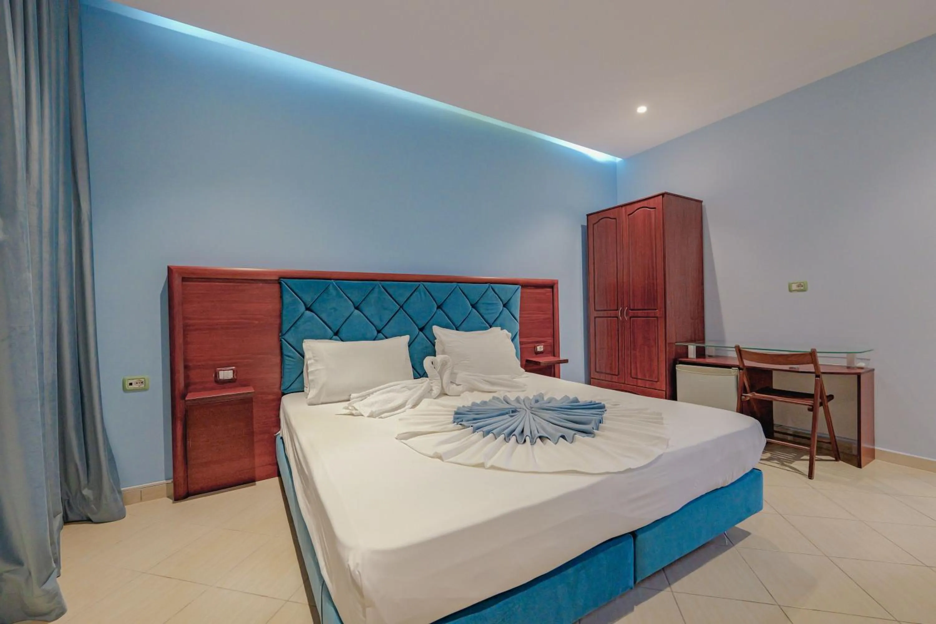 Bed in Hotel Divo Palace