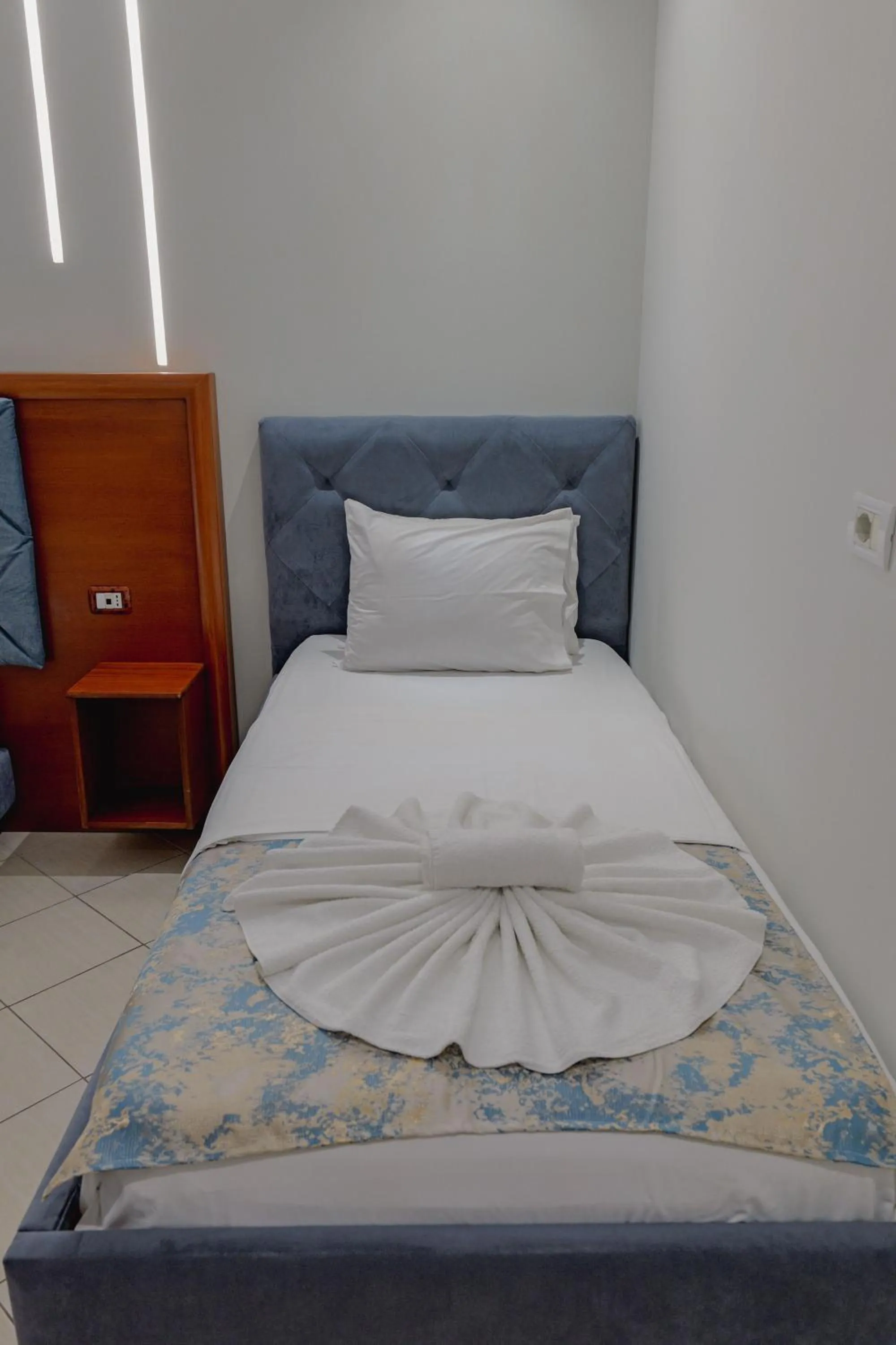 Bed in Hotel Divo Palace