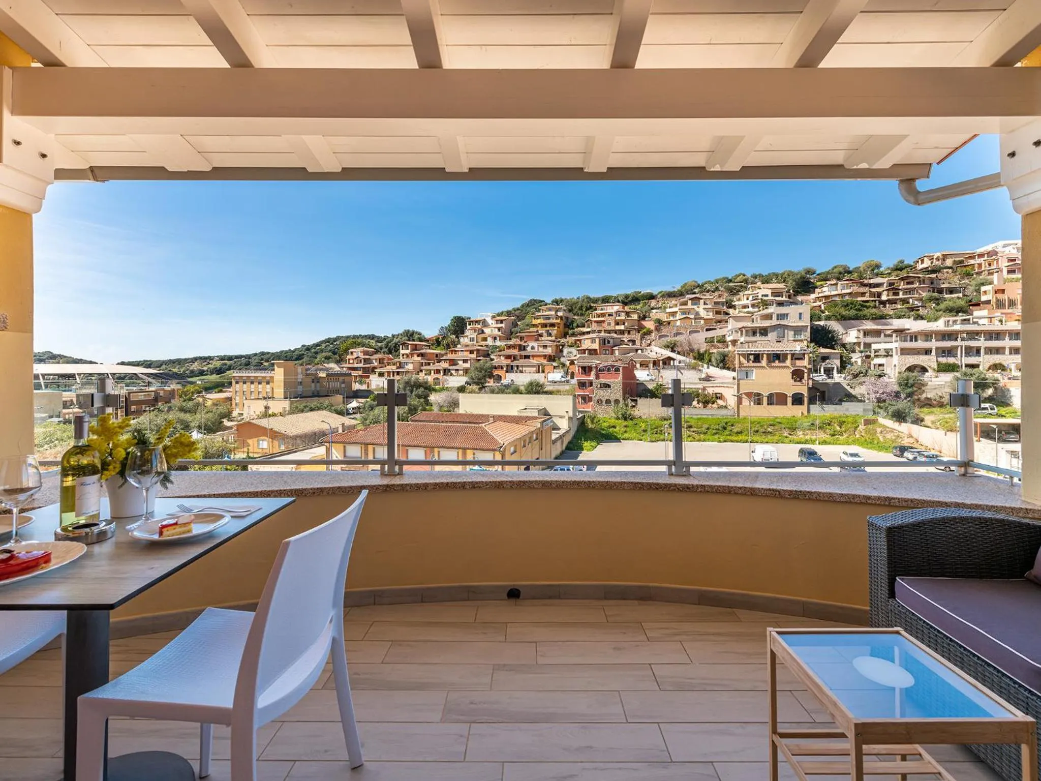 Natural landscape in Simius Bay