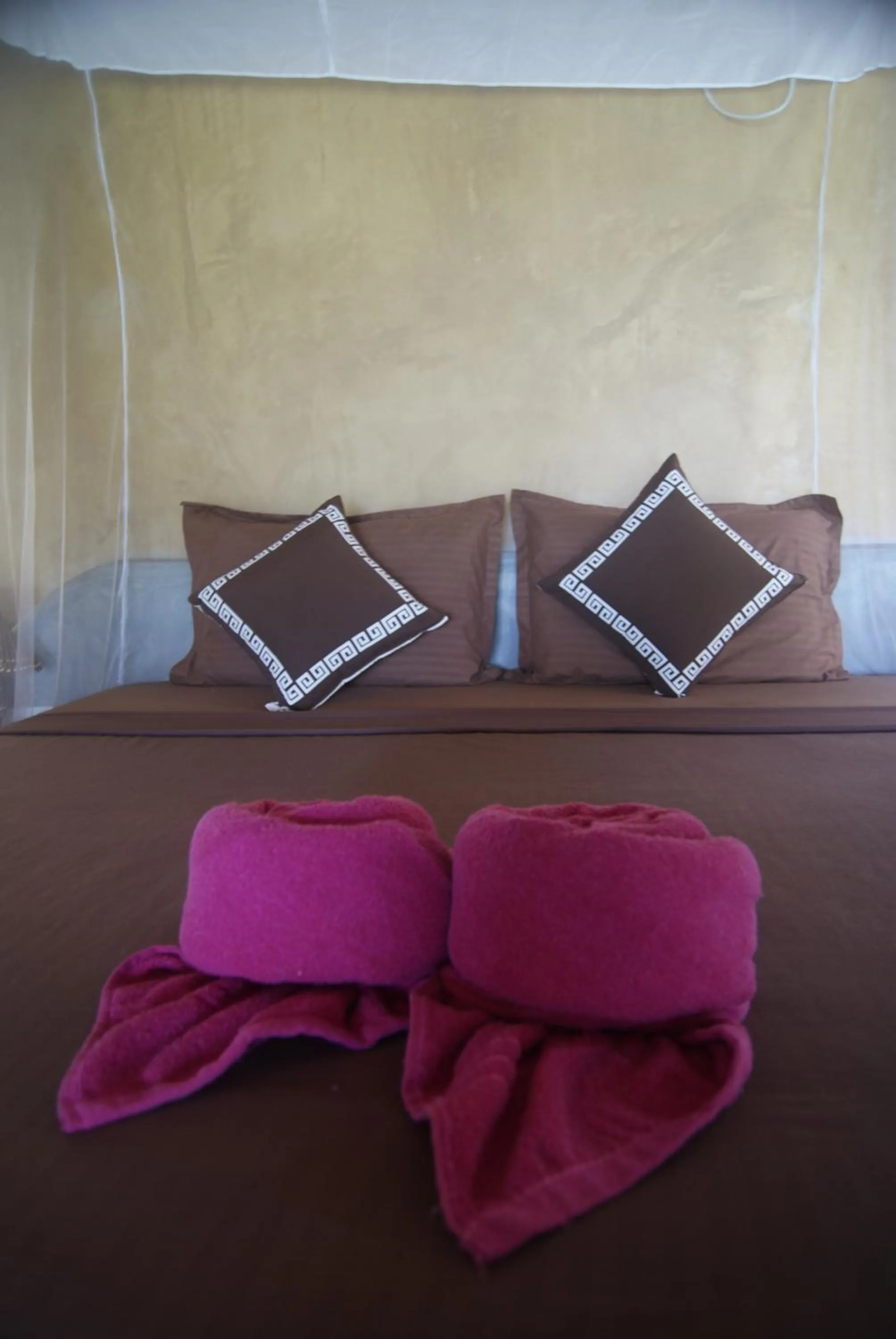 Bed in Kitelantis Hotel and Resort