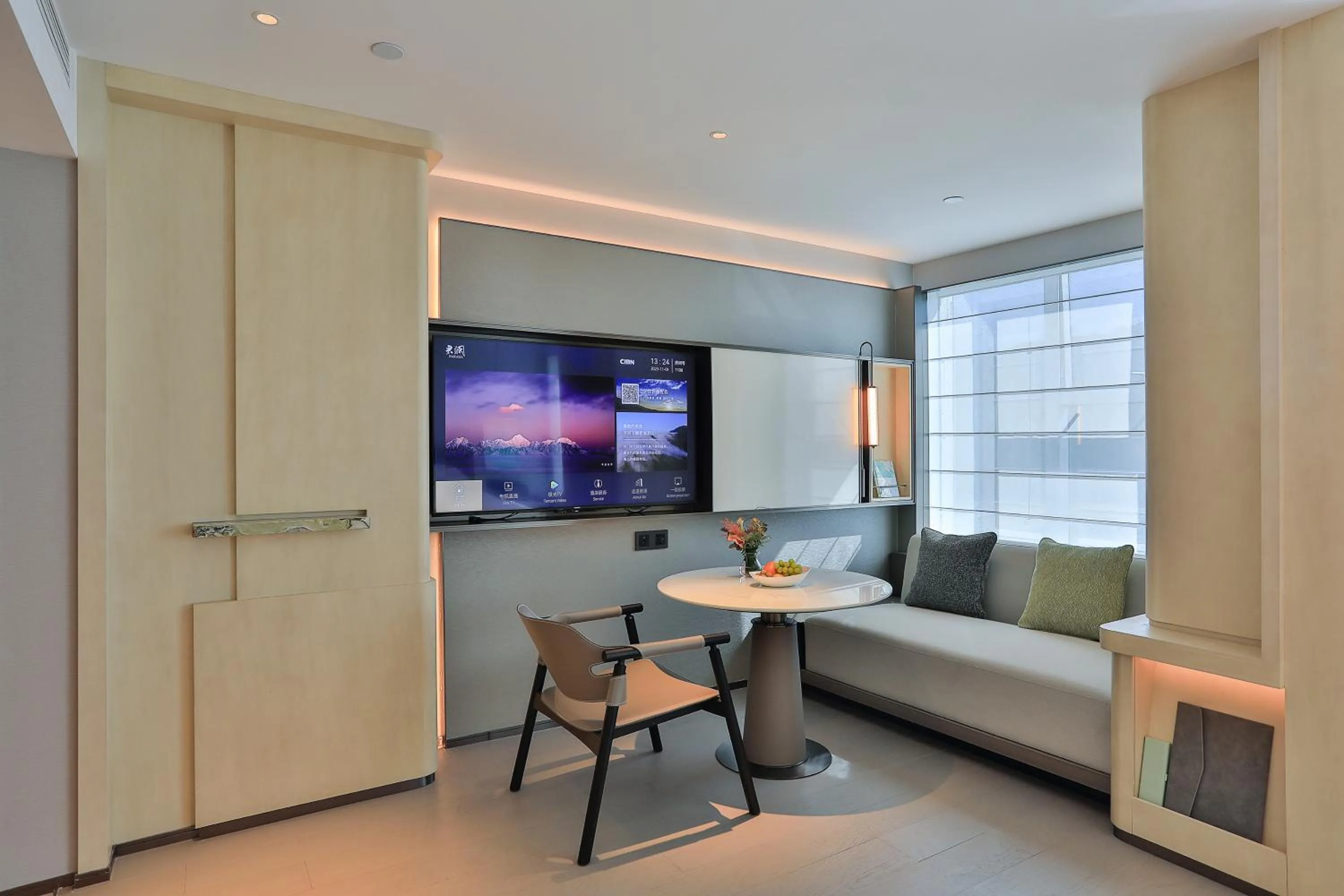 Bed in Narada Grand Hotel Zhejiang