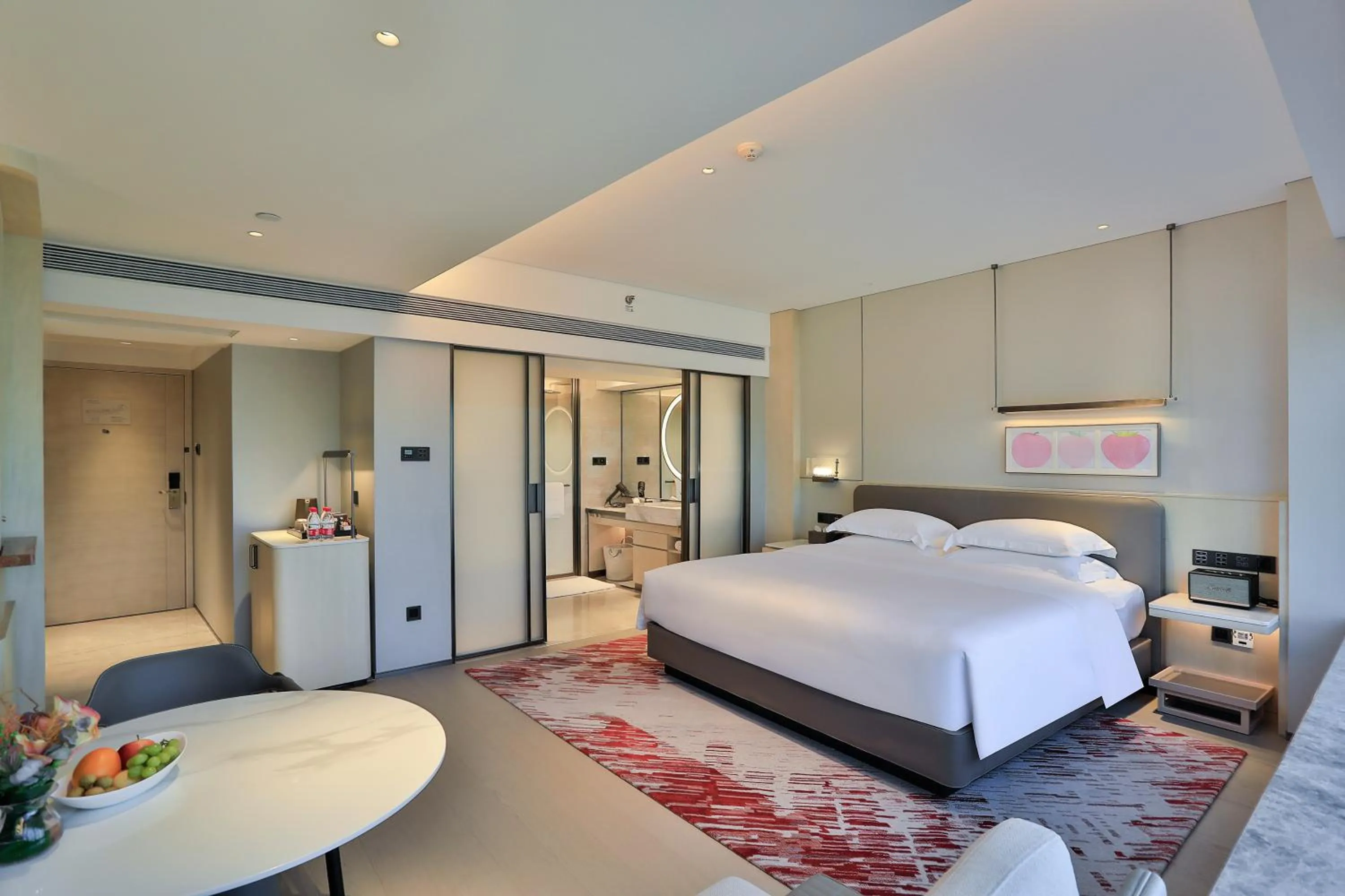 Bed in Narada Grand Hotel Zhejiang