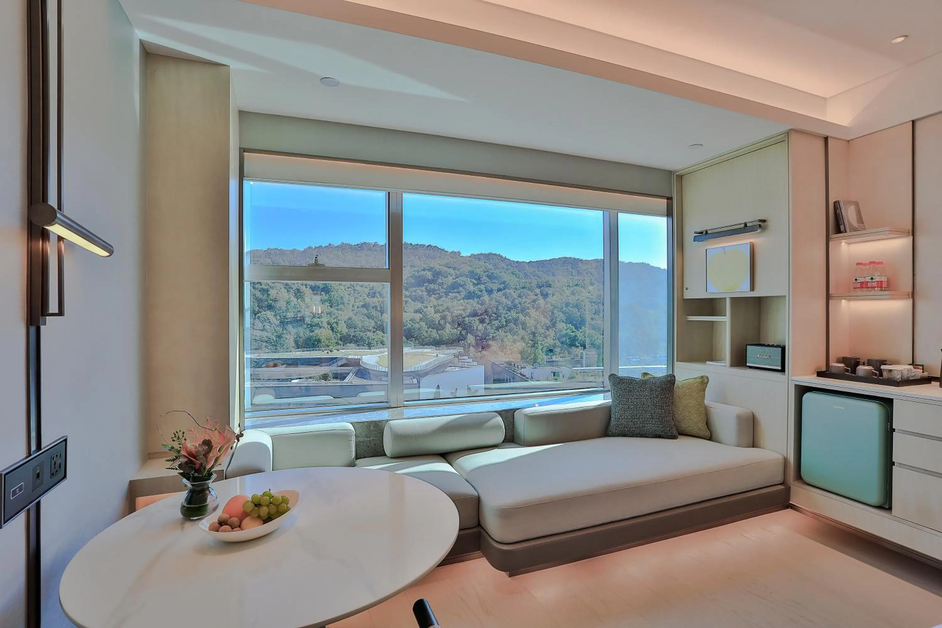 Bed in Narada Grand Hotel Zhejiang