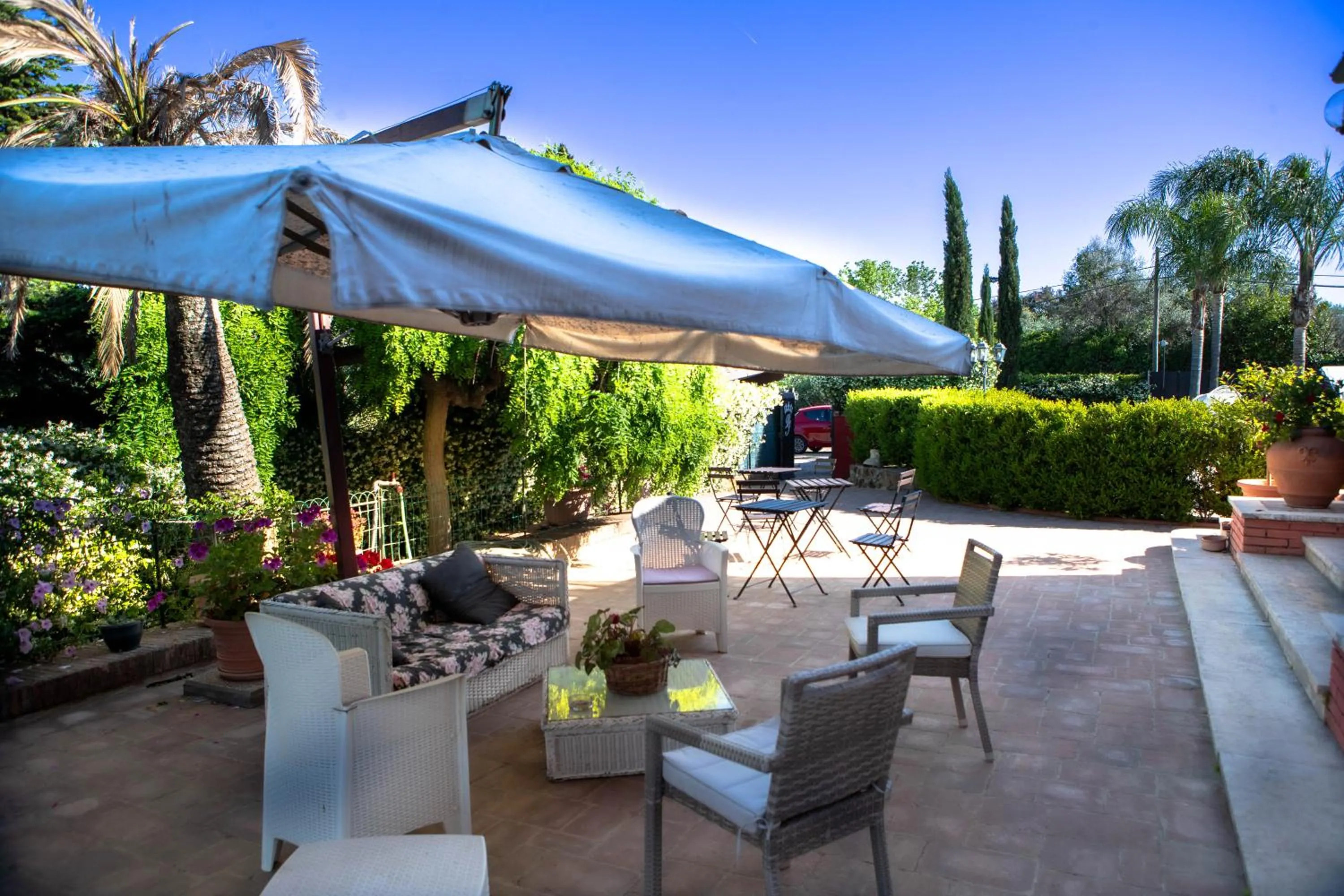 Patio in Relais Villa Italia