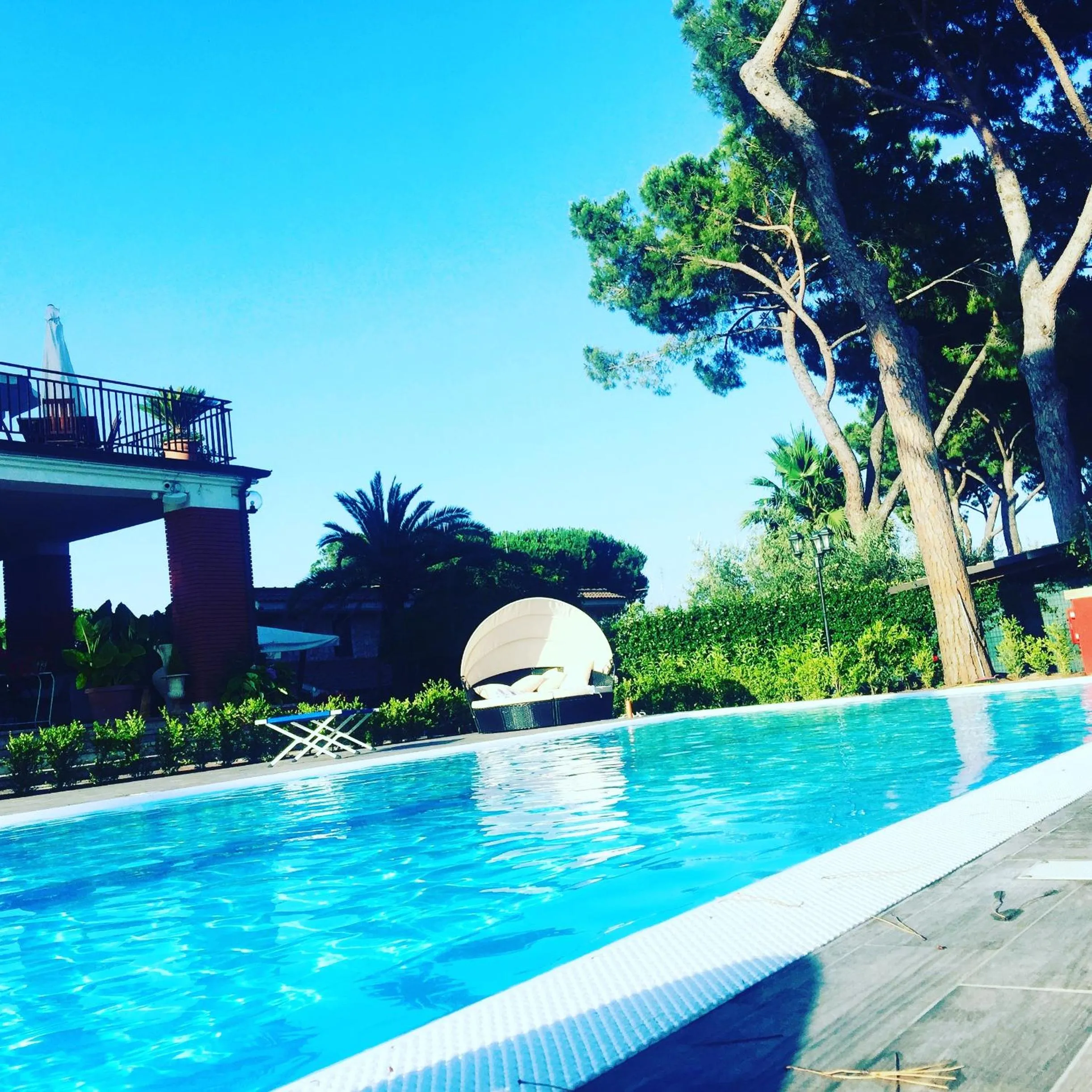 Swimming pool in Relais Villa Italia