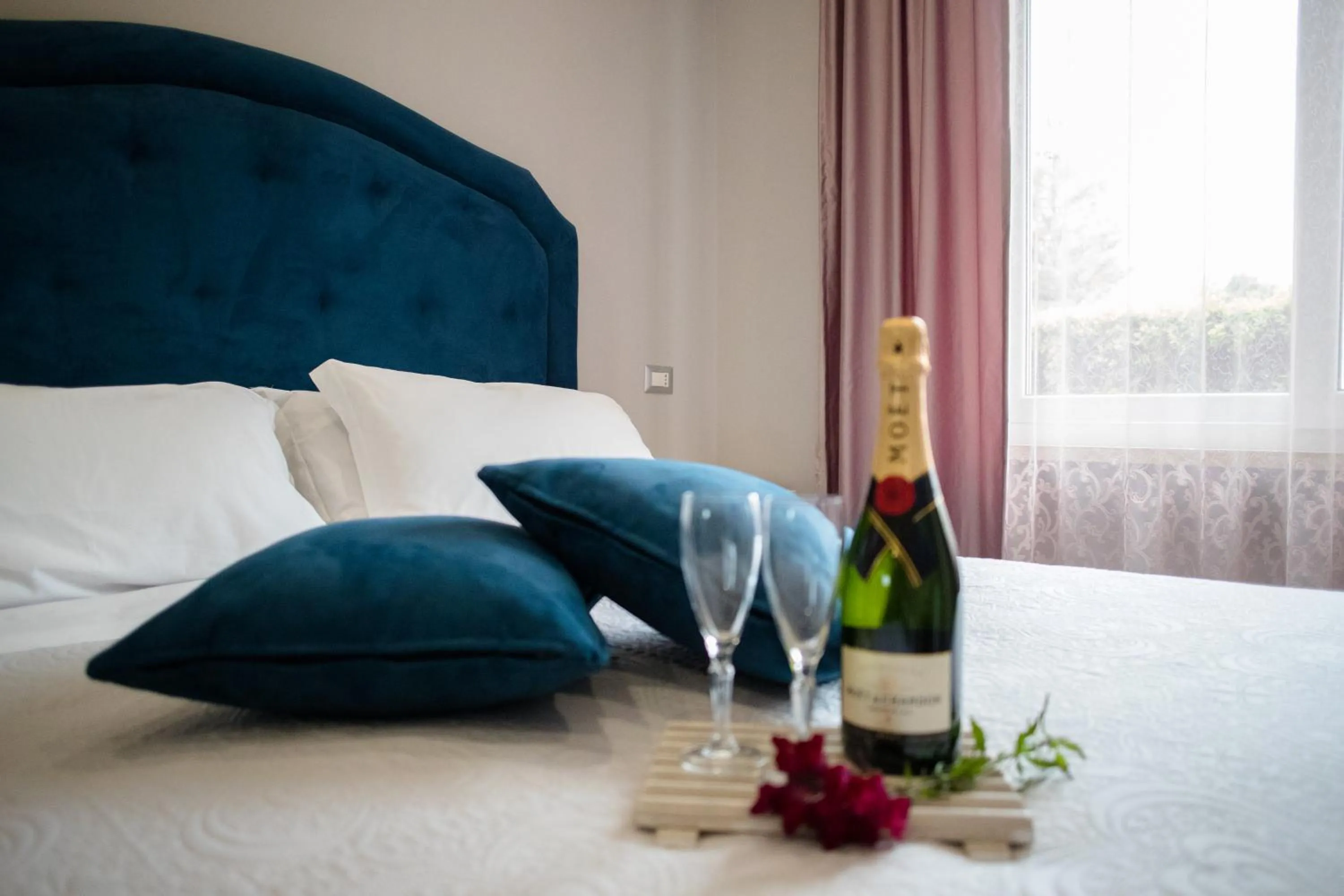 Bed in Relais Villa Italia