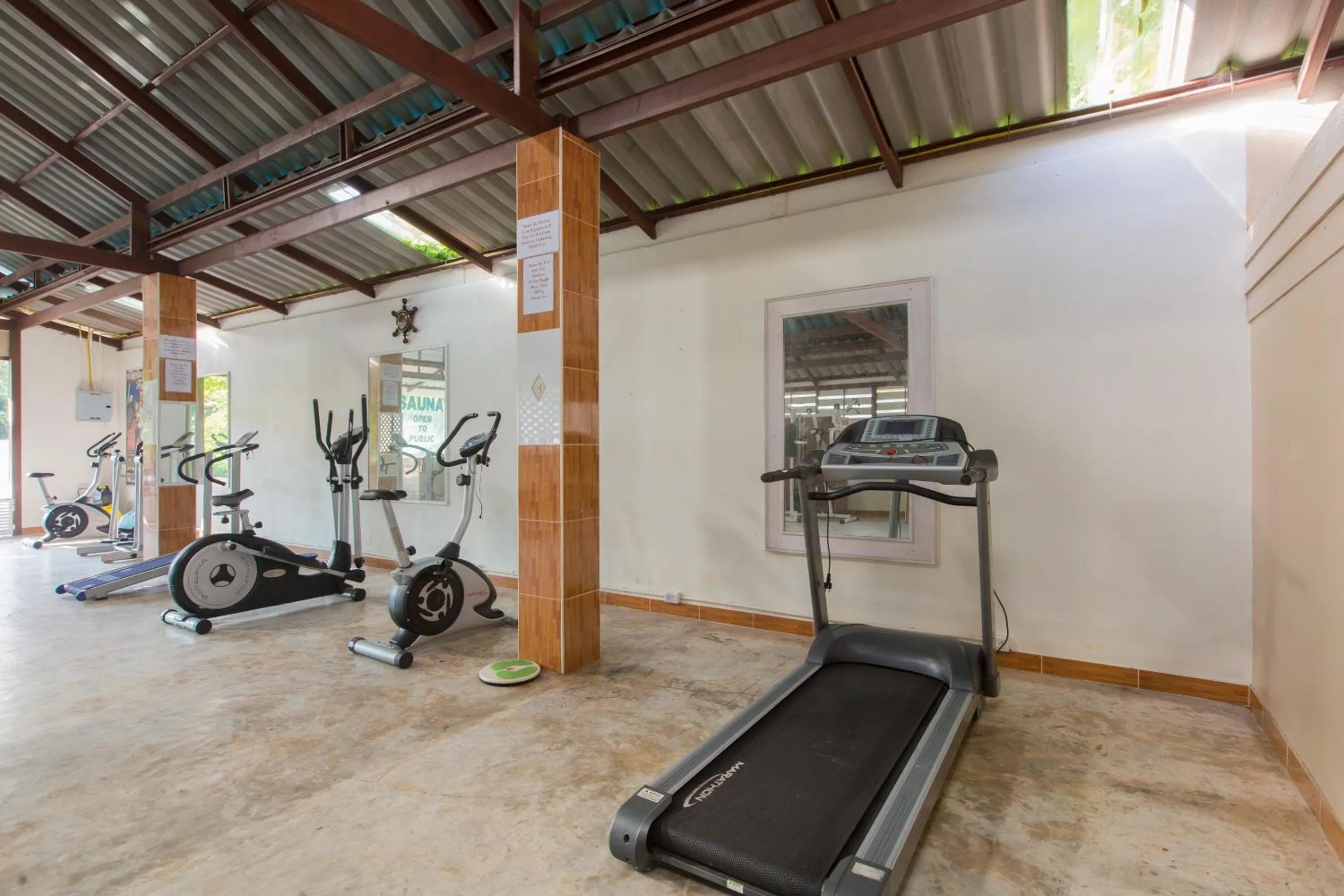 Fitness centre/facilities in Patong Rai Rom Yen Resort SHA