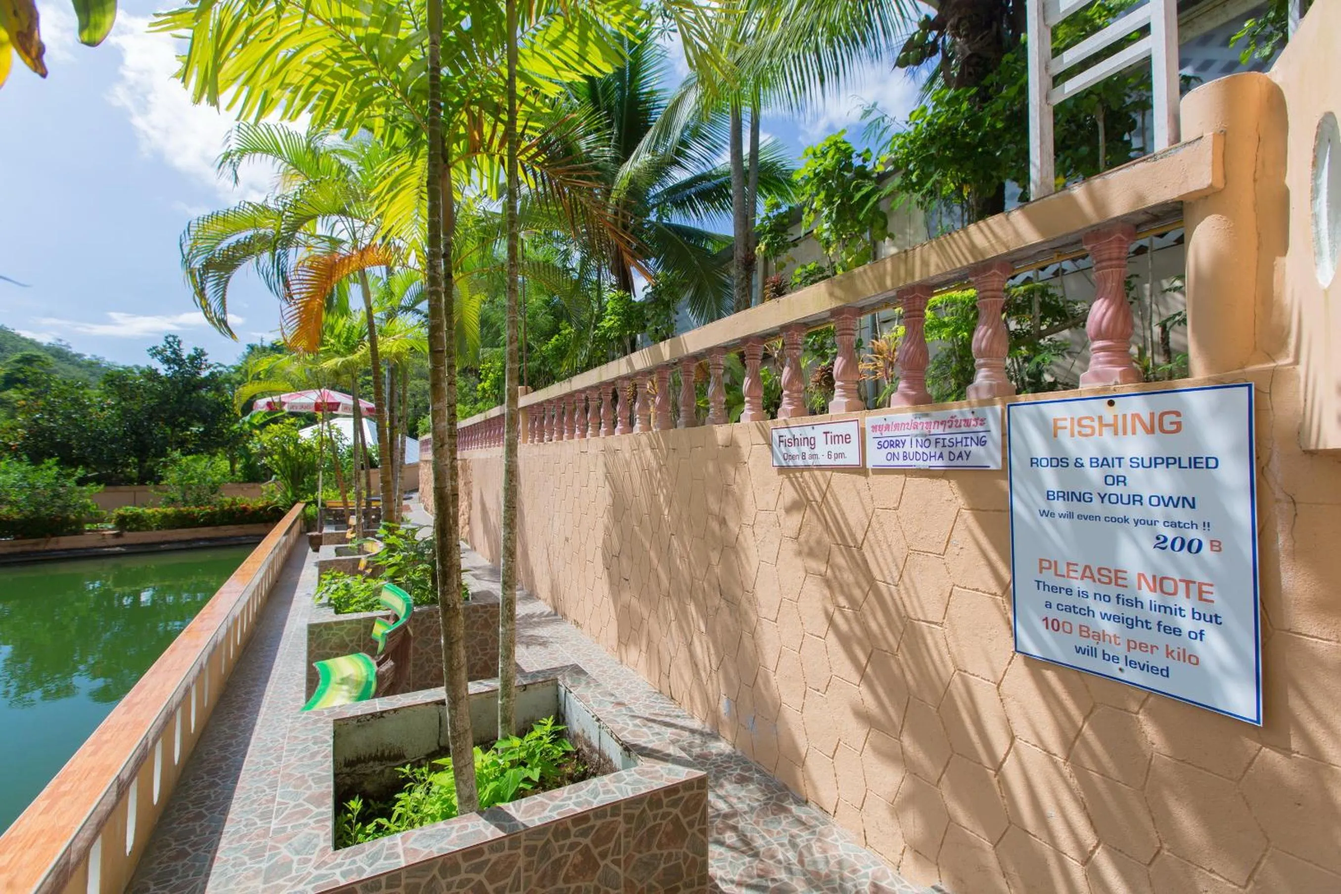 Fishing in Patong Rai Rom Yen Resort SHA