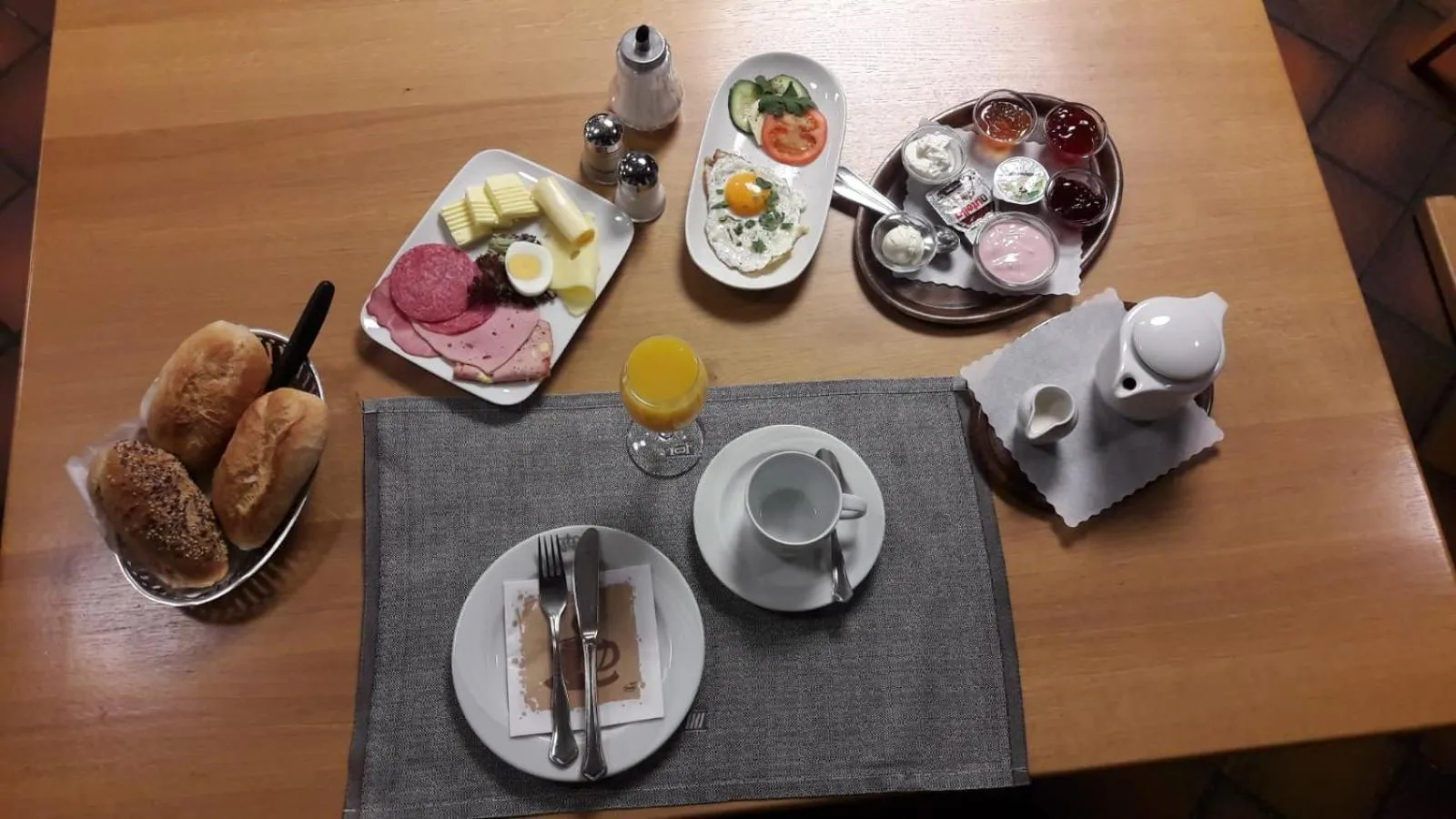 Breakfast in Gasthof Zur Krone