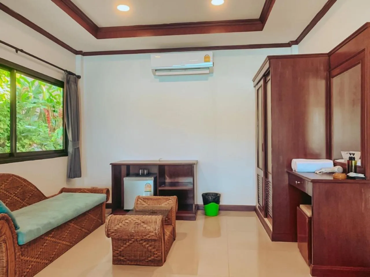 Seating area in High Life Bungalow