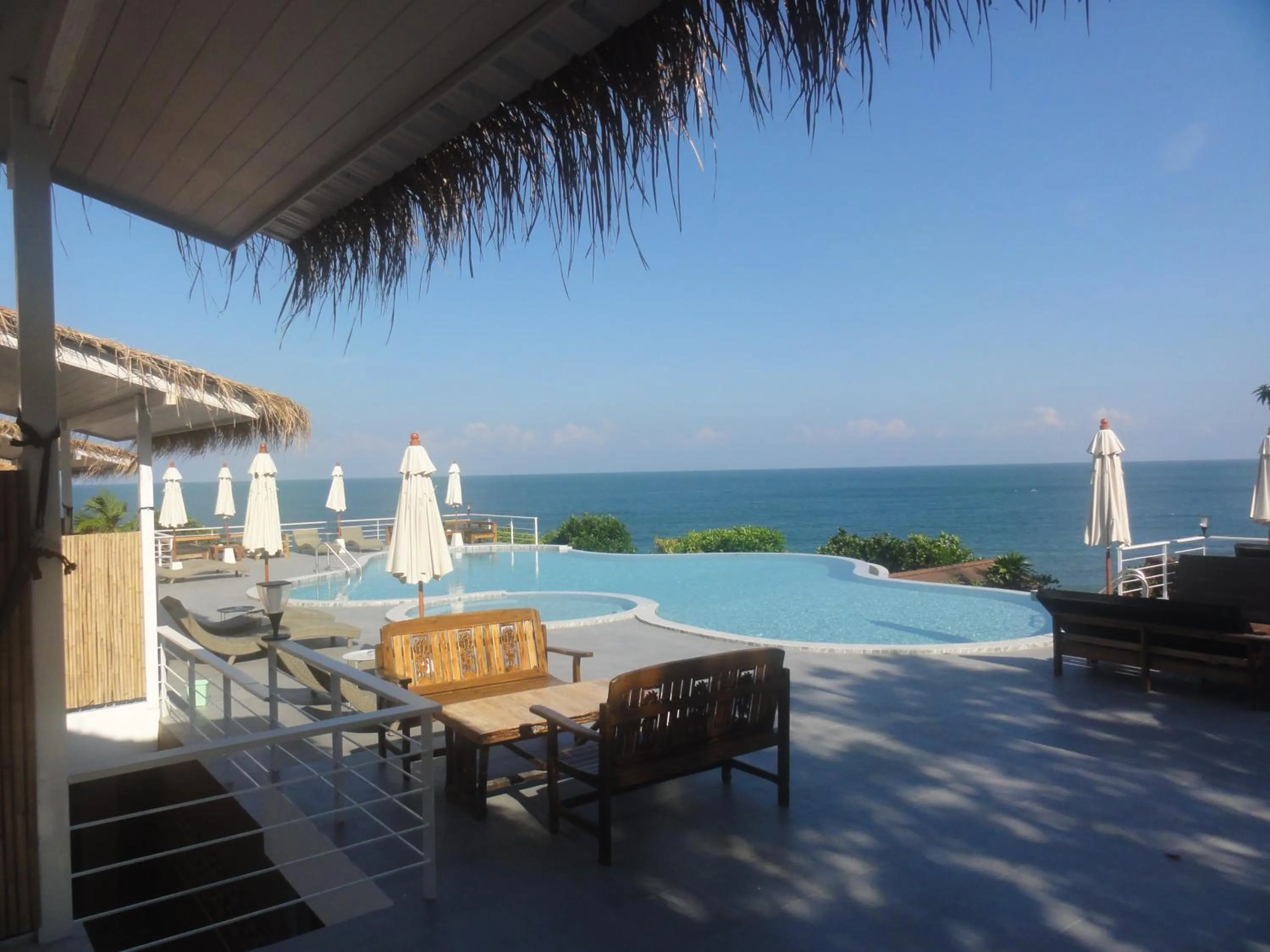 Pool view in High Life Bungalow