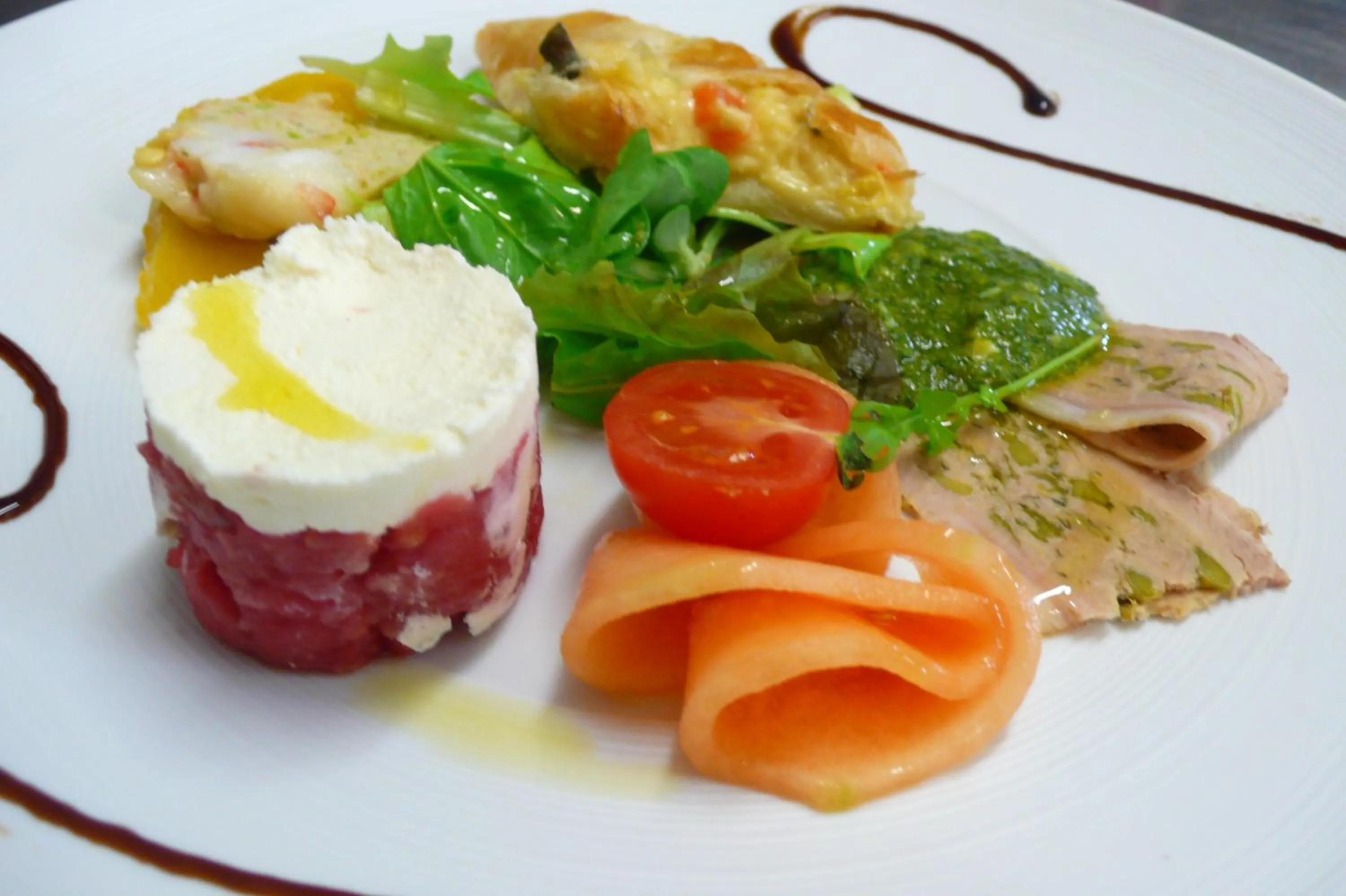 Food close-up in Ristorante Stazione