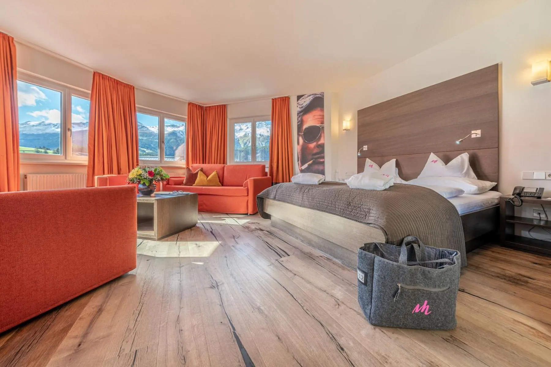 Photo of the whole room in Alpin Art & Spa Hotel Naudererhof Superior