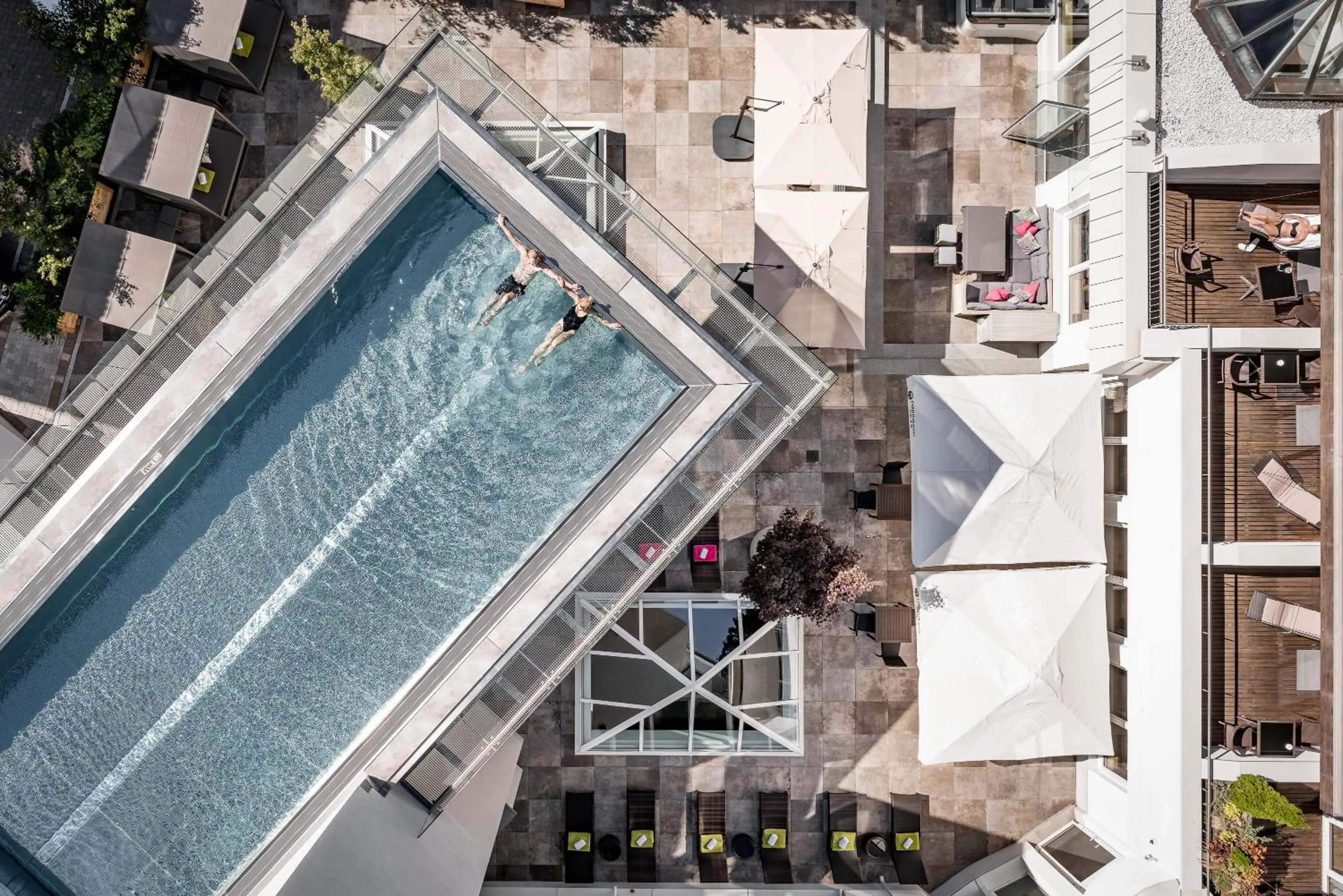 Swimming pool in Alpin Art & Spa Hotel Naudererhof Superior