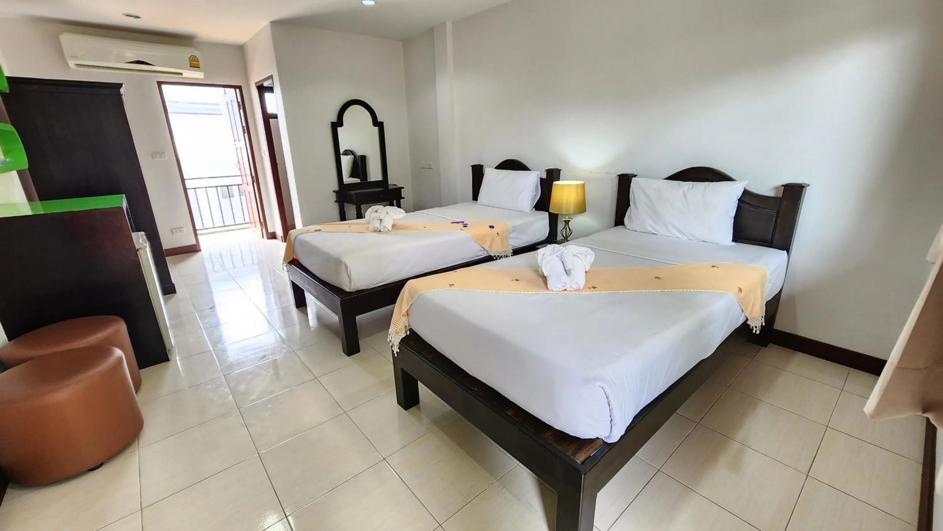 Bed in Panupong Hotel