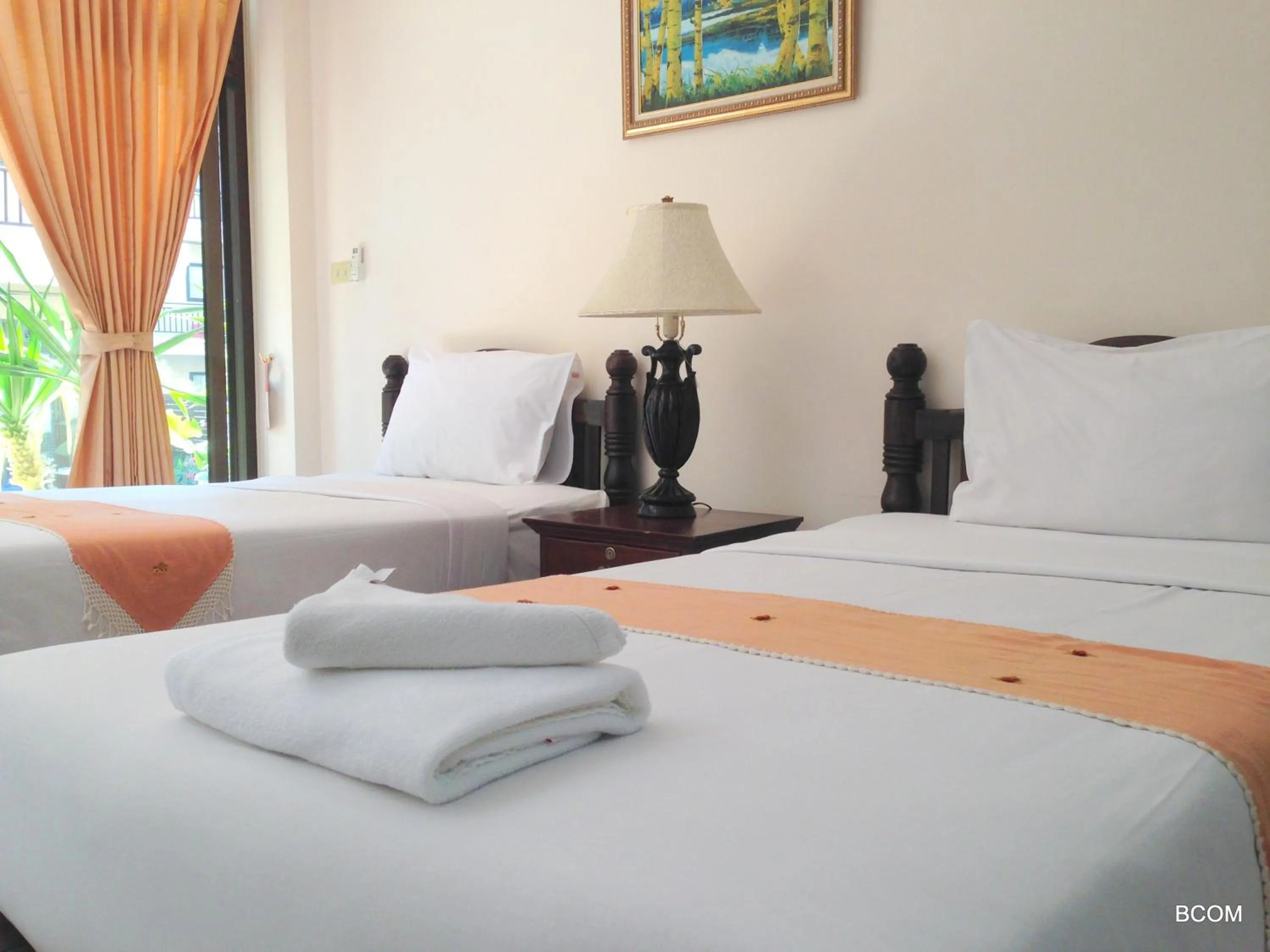 Bed in Panupong Hotel