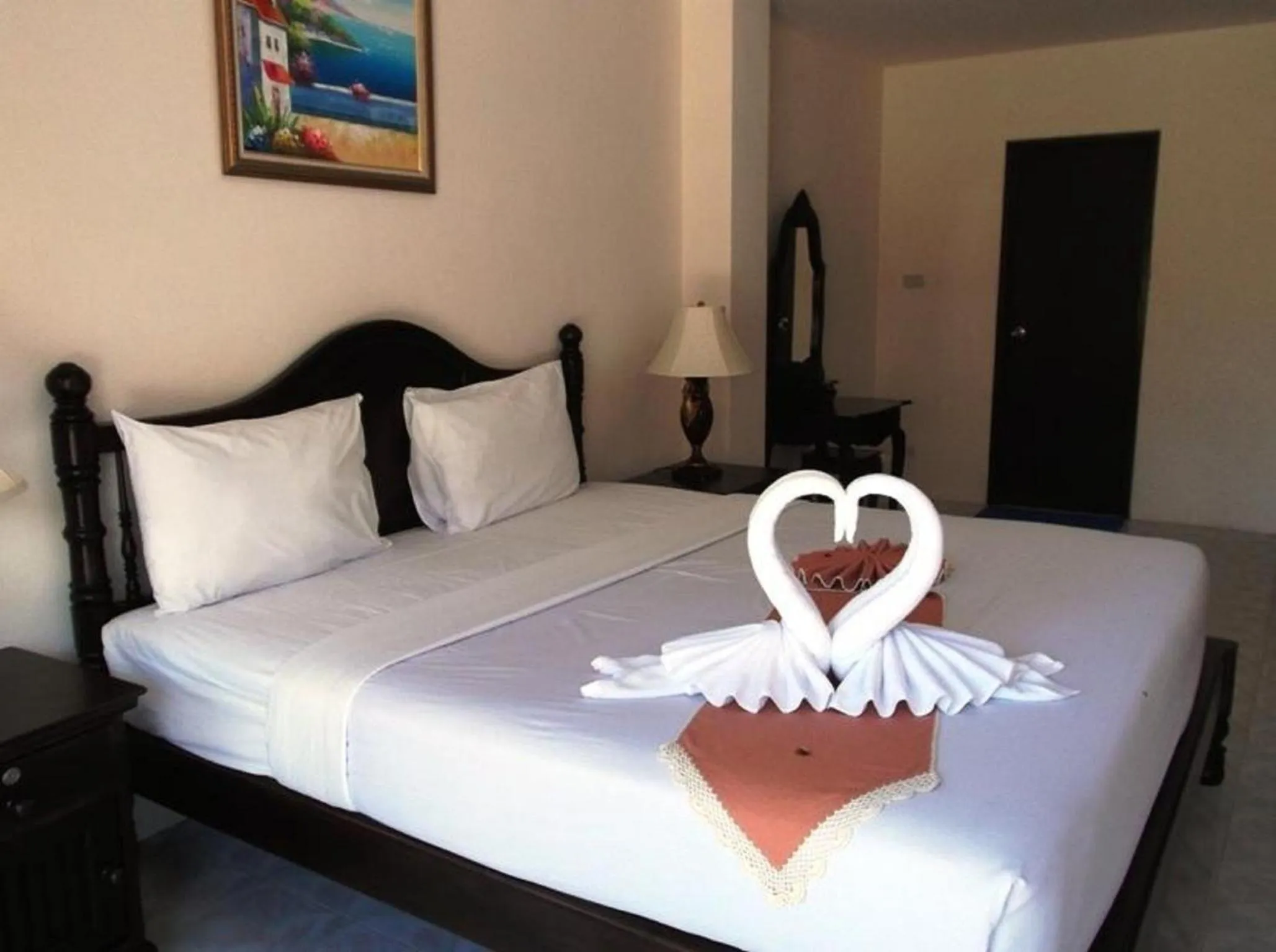 Bed in Panupong Hotel