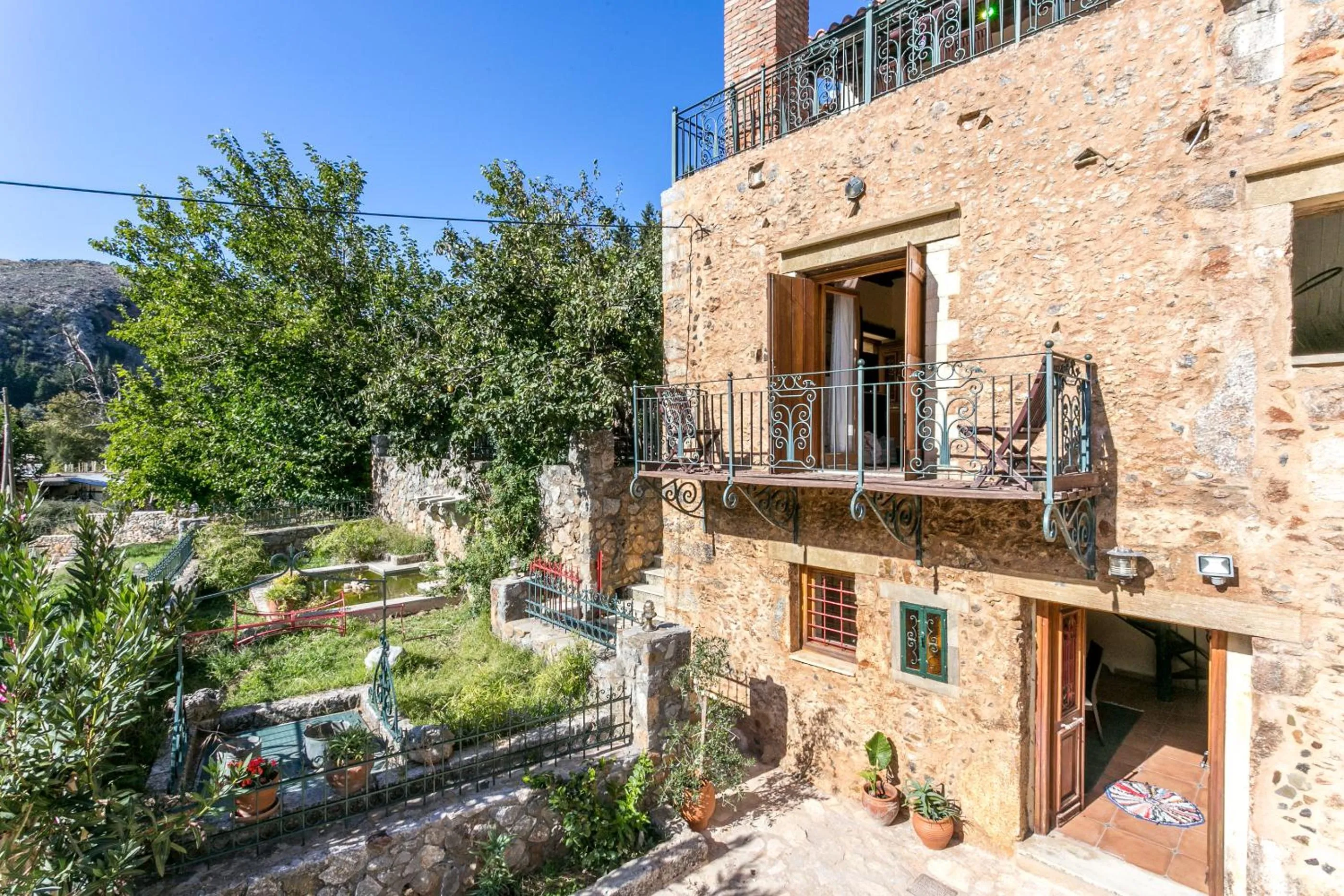 Facade/entrance in Ifigenia Theriso Village