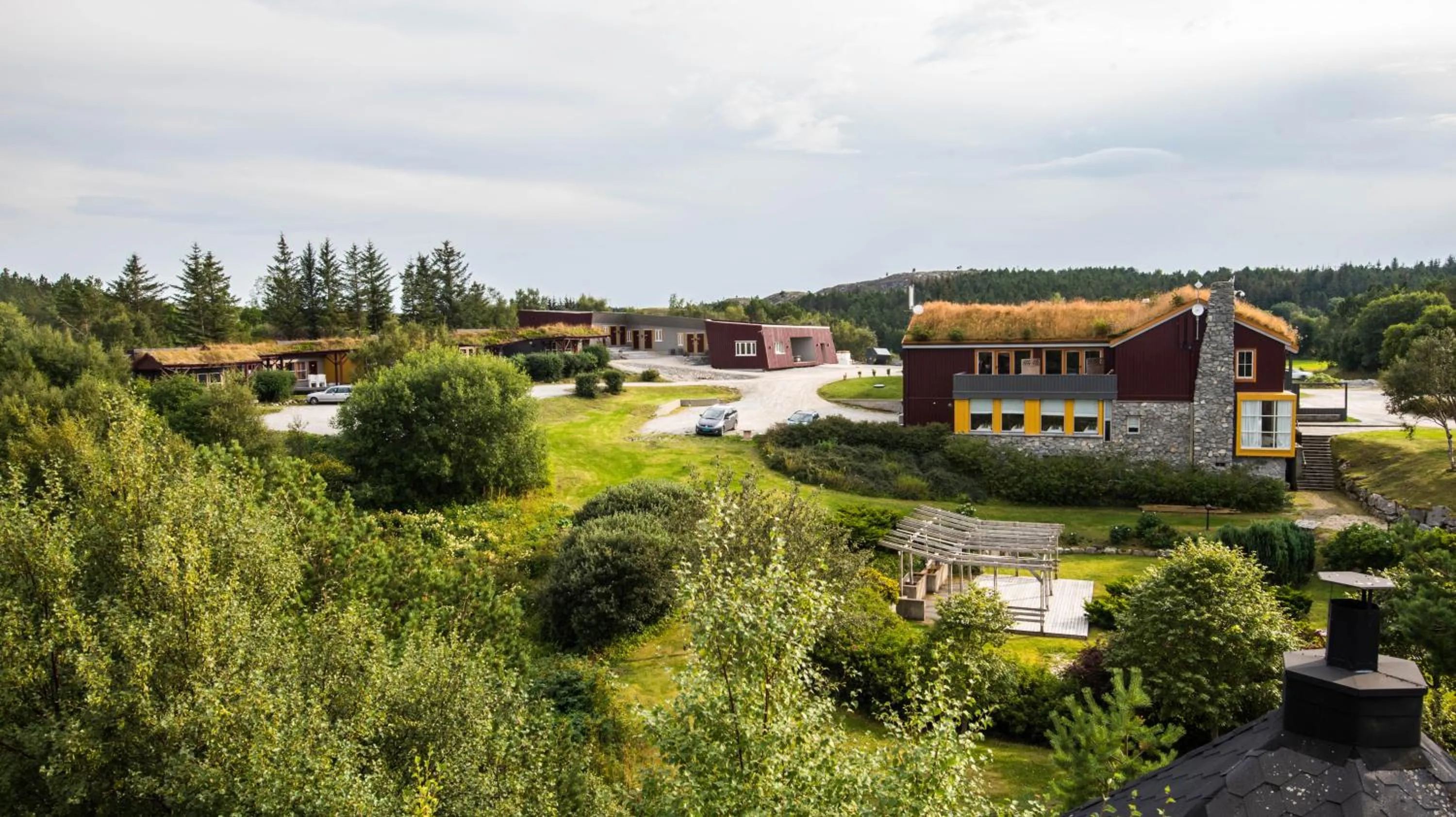 Property building in Dolmsundet Hotell Hitra