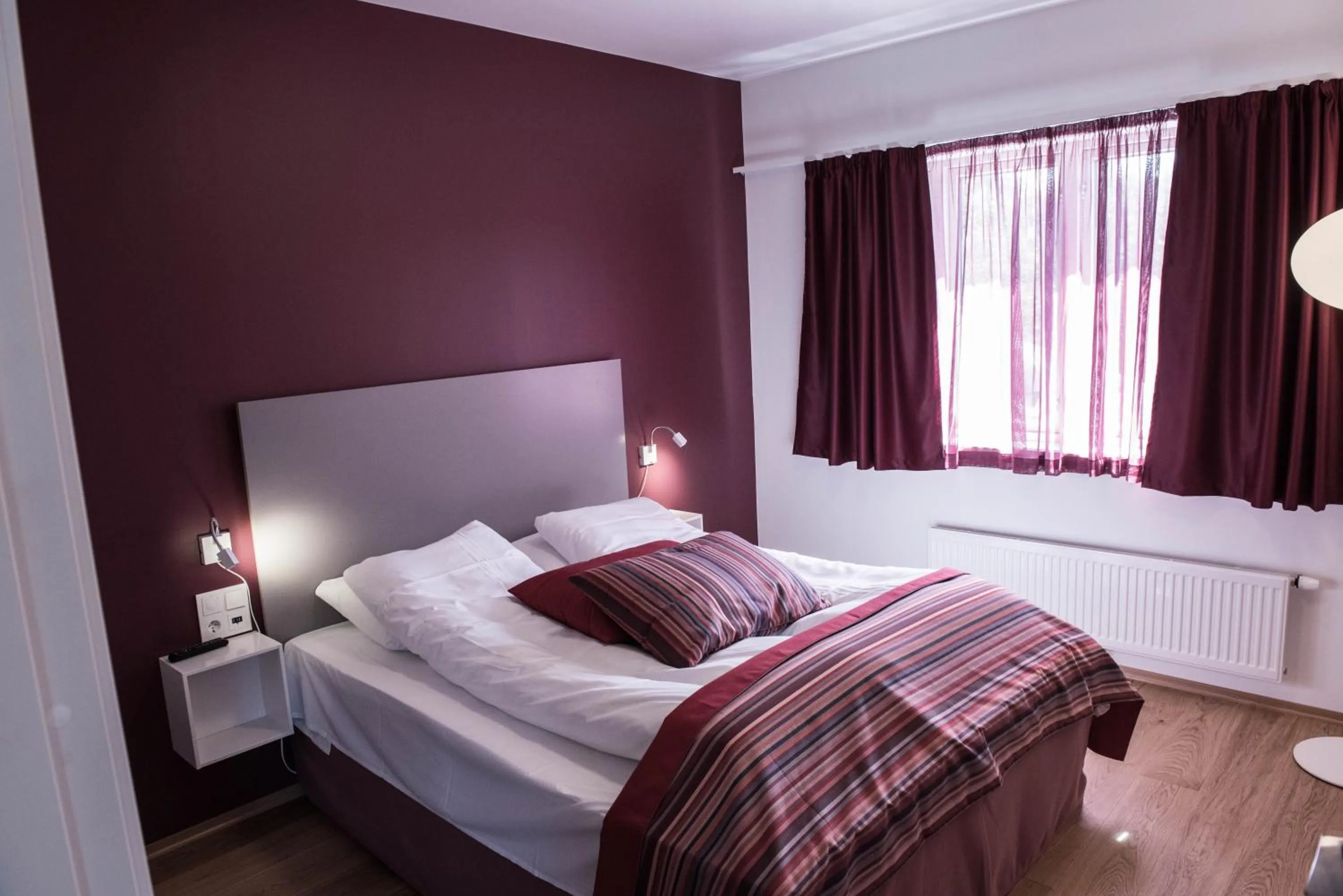 Bed in Dolmsundet Hotell Hitra