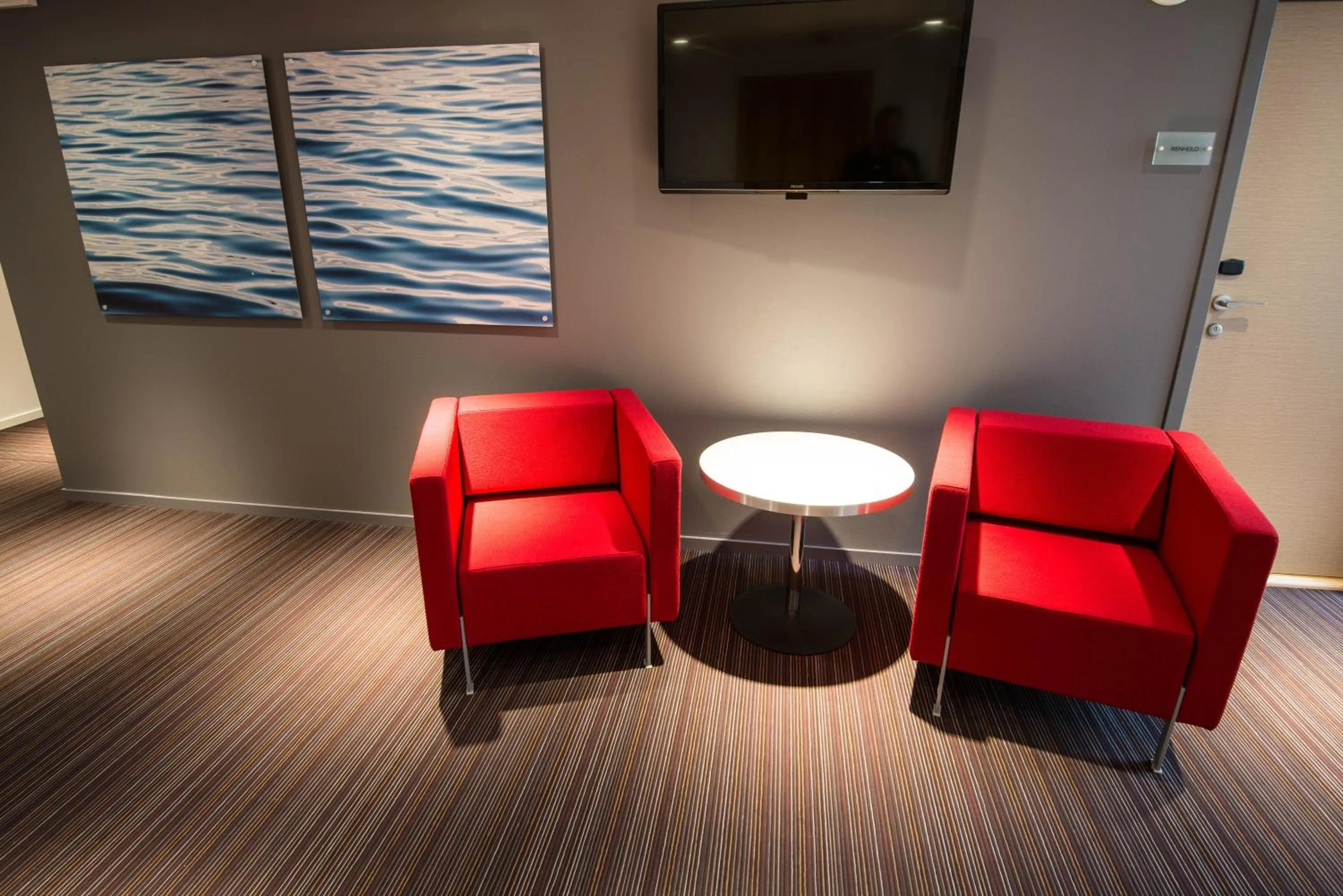 Lobby or reception in Dolmsundet Hotell Hitra