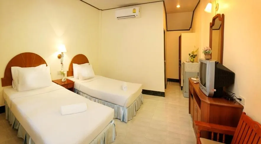 Bed in Baan Pron Phateep