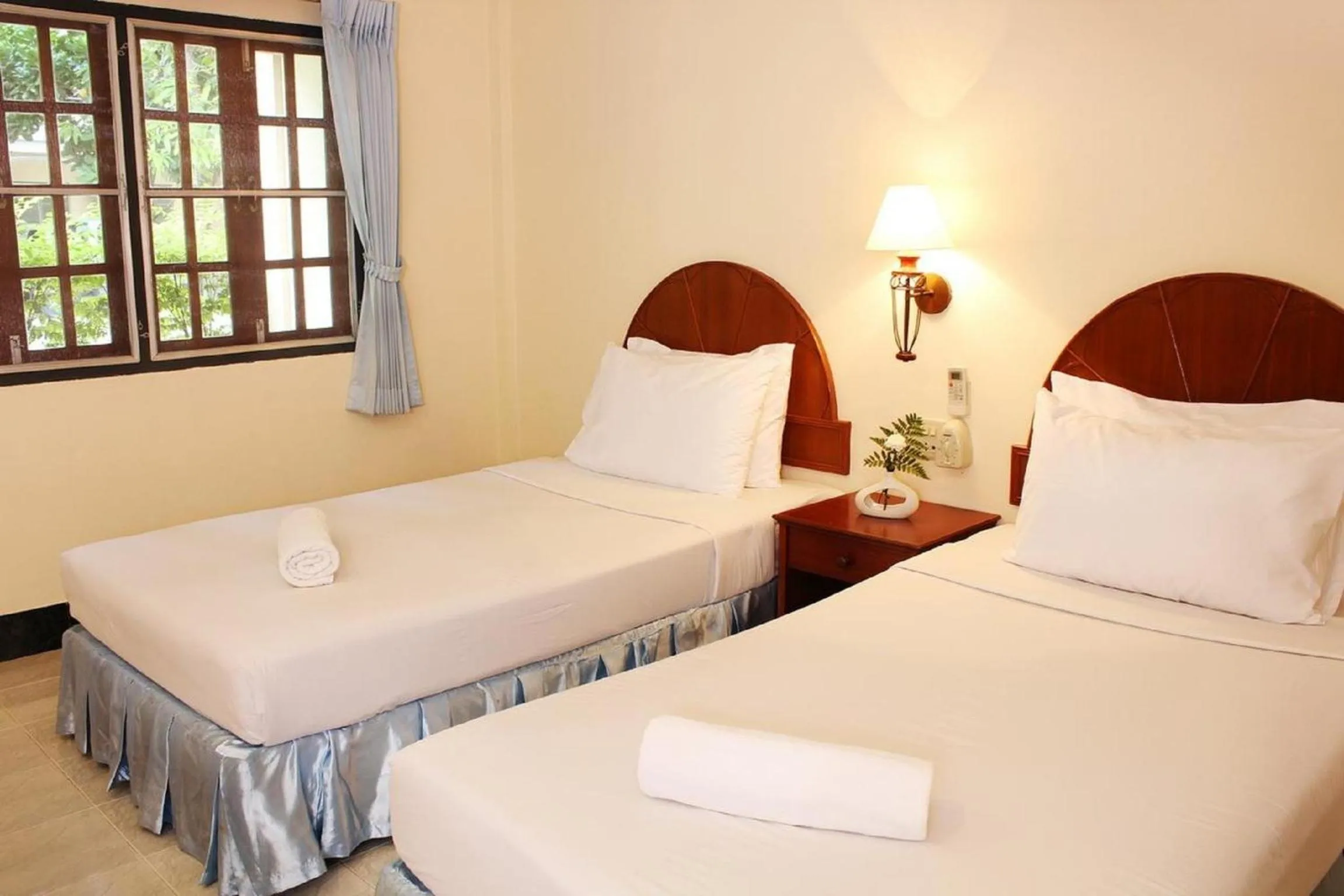 Bed in Baan Pron Phateep