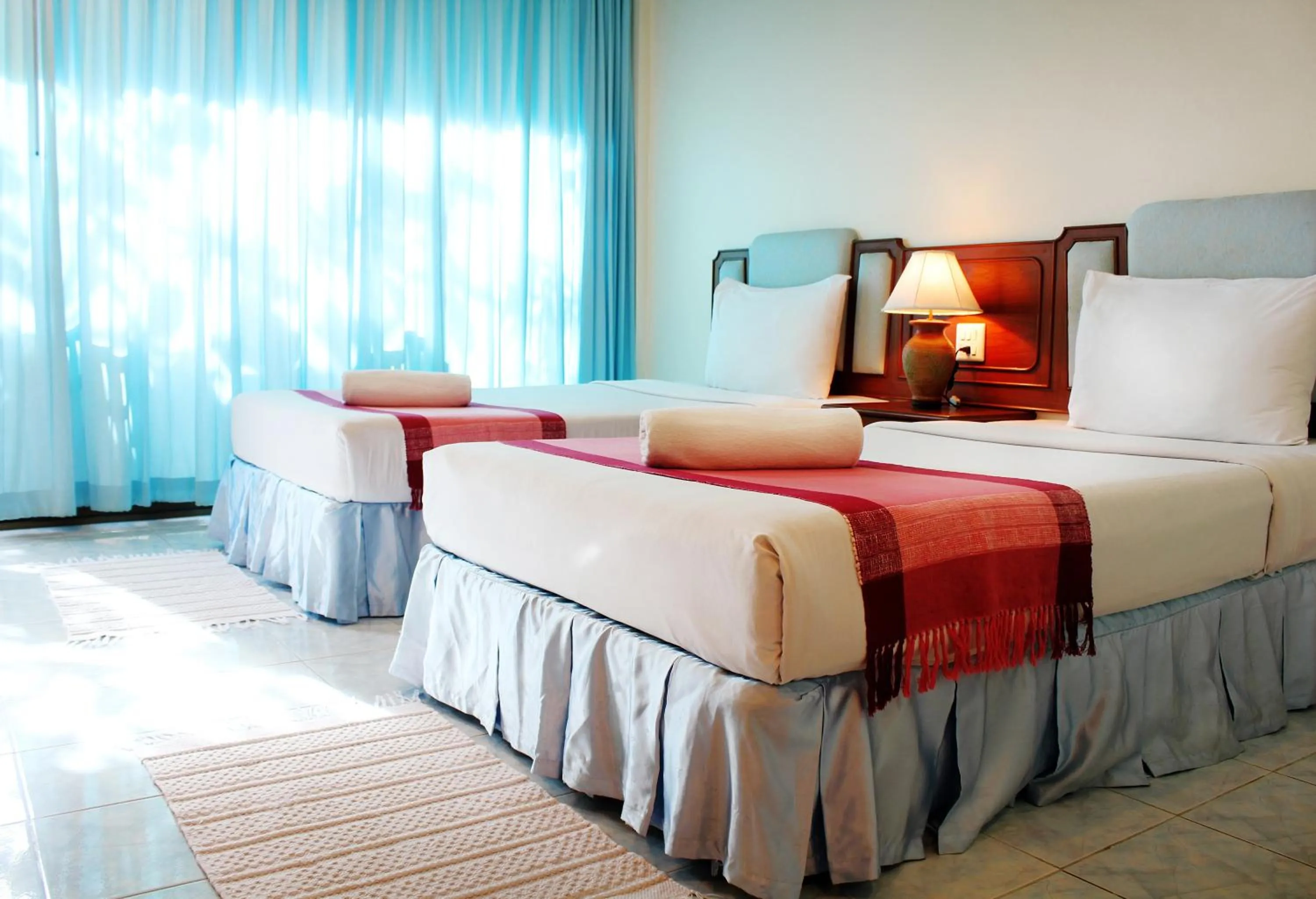 Bed in Baan Pron Phateep