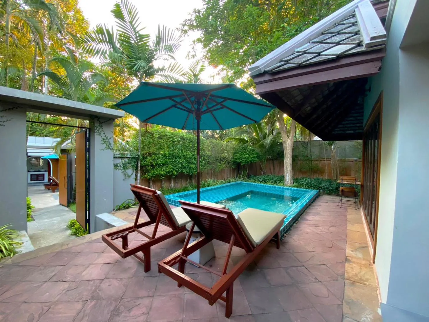 Swimming pool in Baan Khao Hua Jook