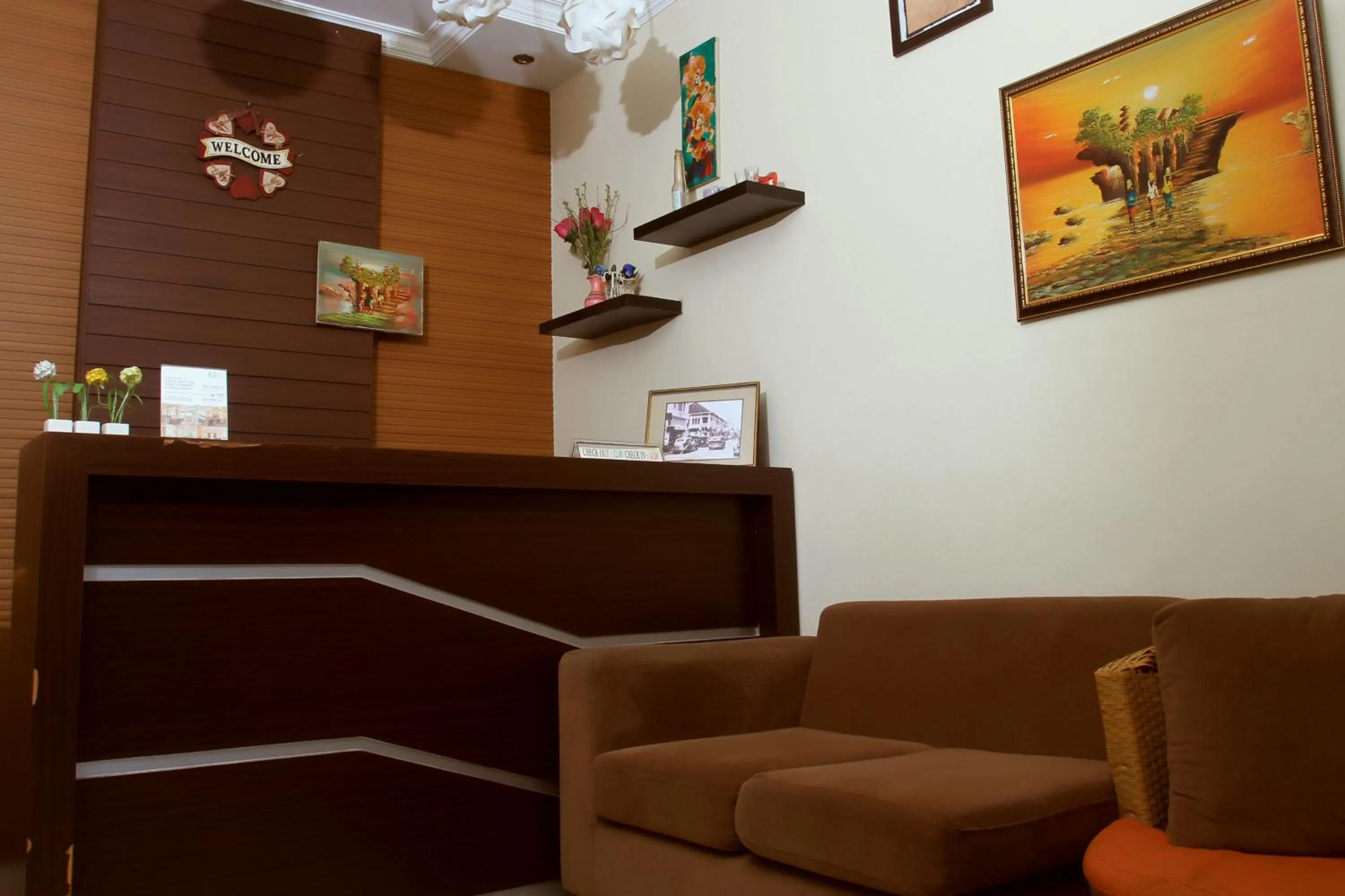 Lobby or reception in Unique Guesthouse