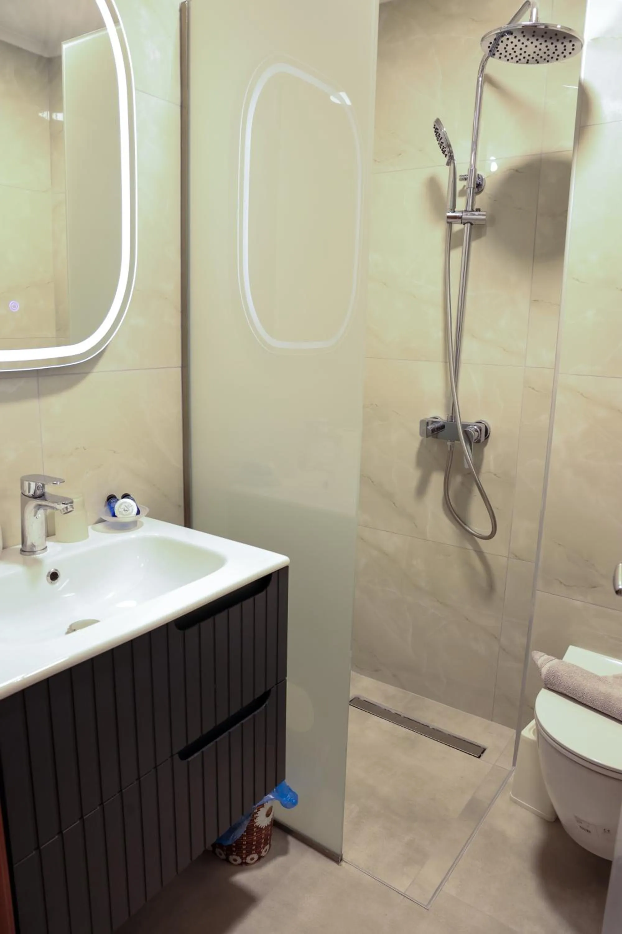 Shower in Marie Hotel