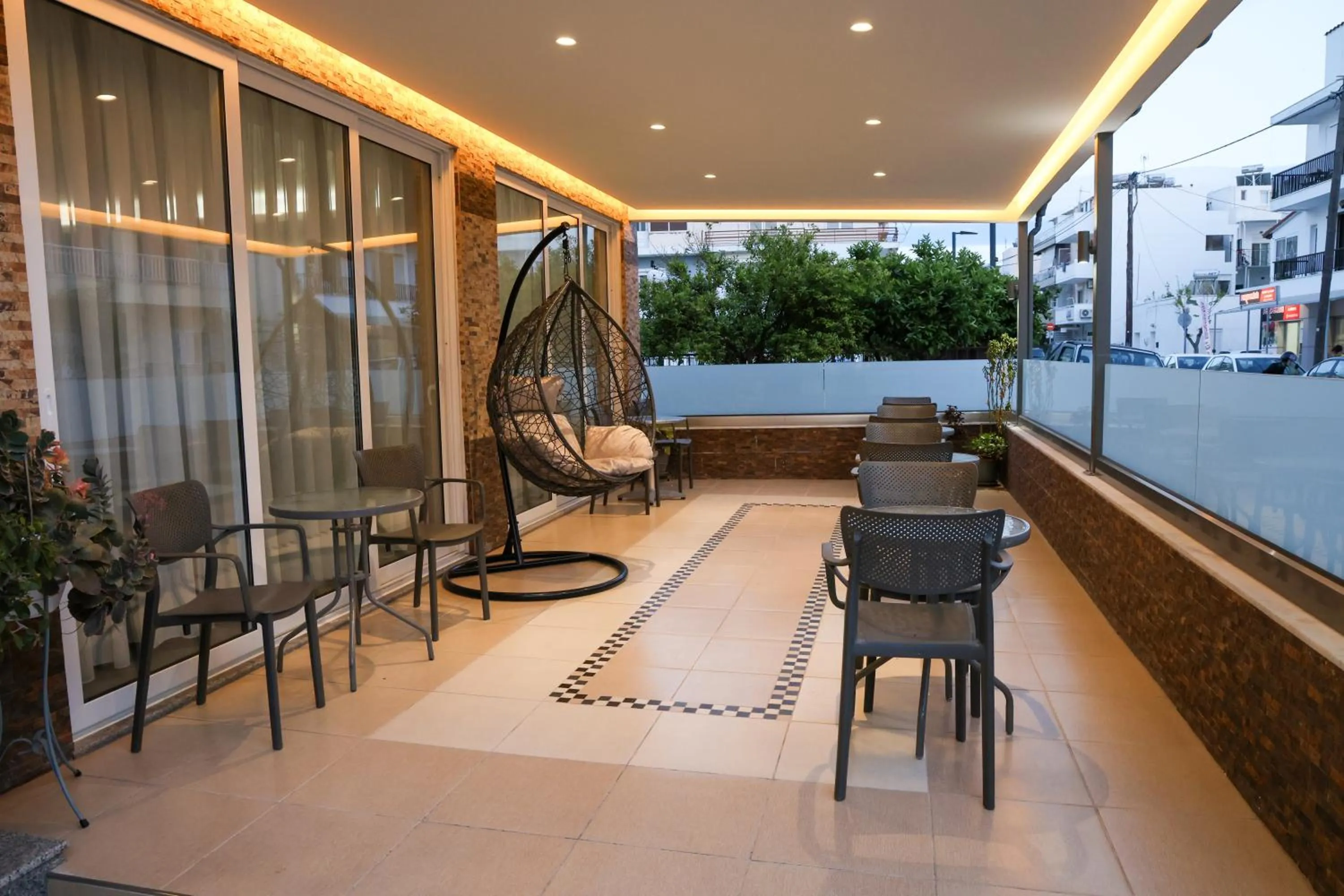 Balcony/Terrace in Marie Hotel