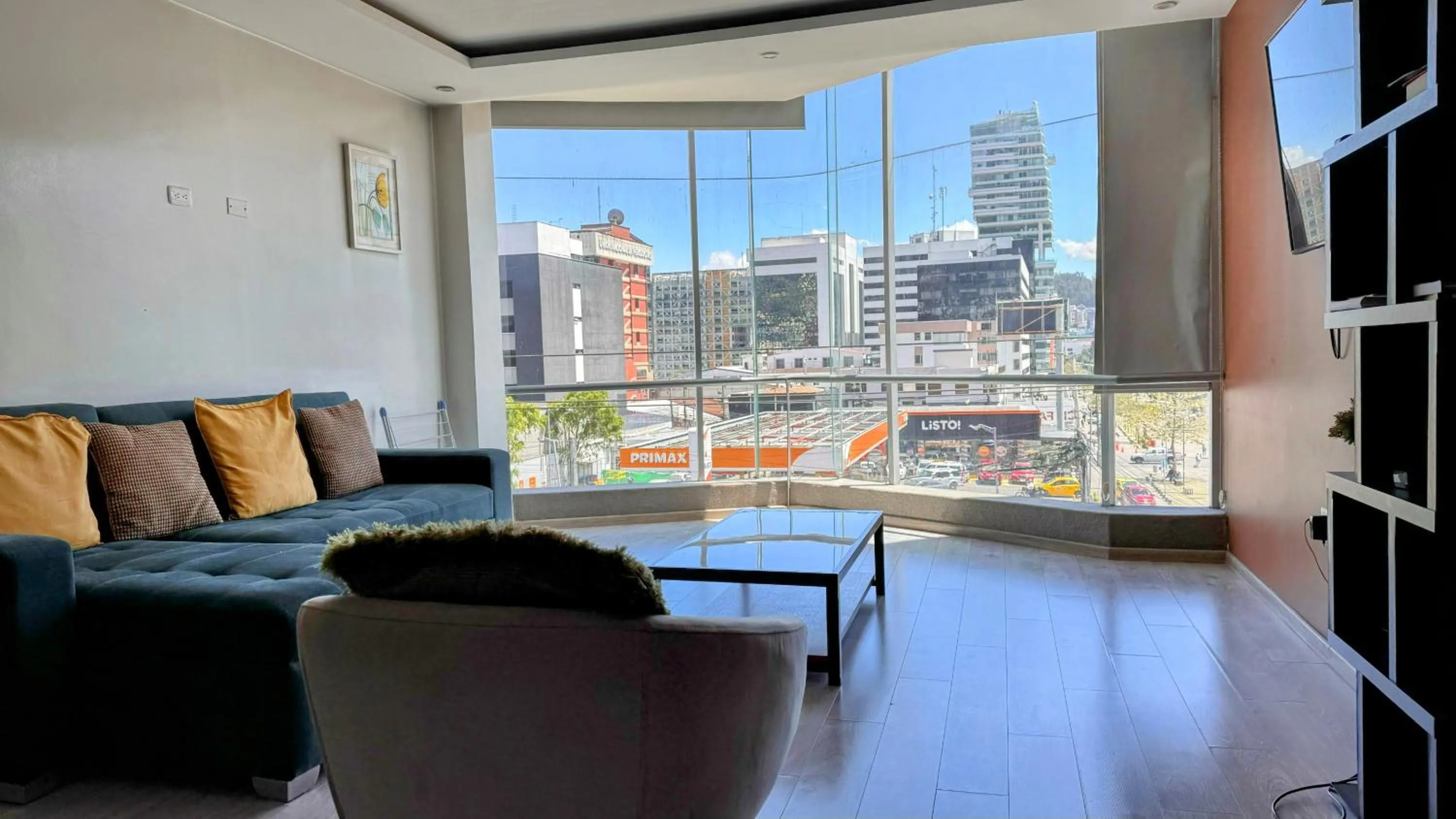 Living room in Edificio Tofino