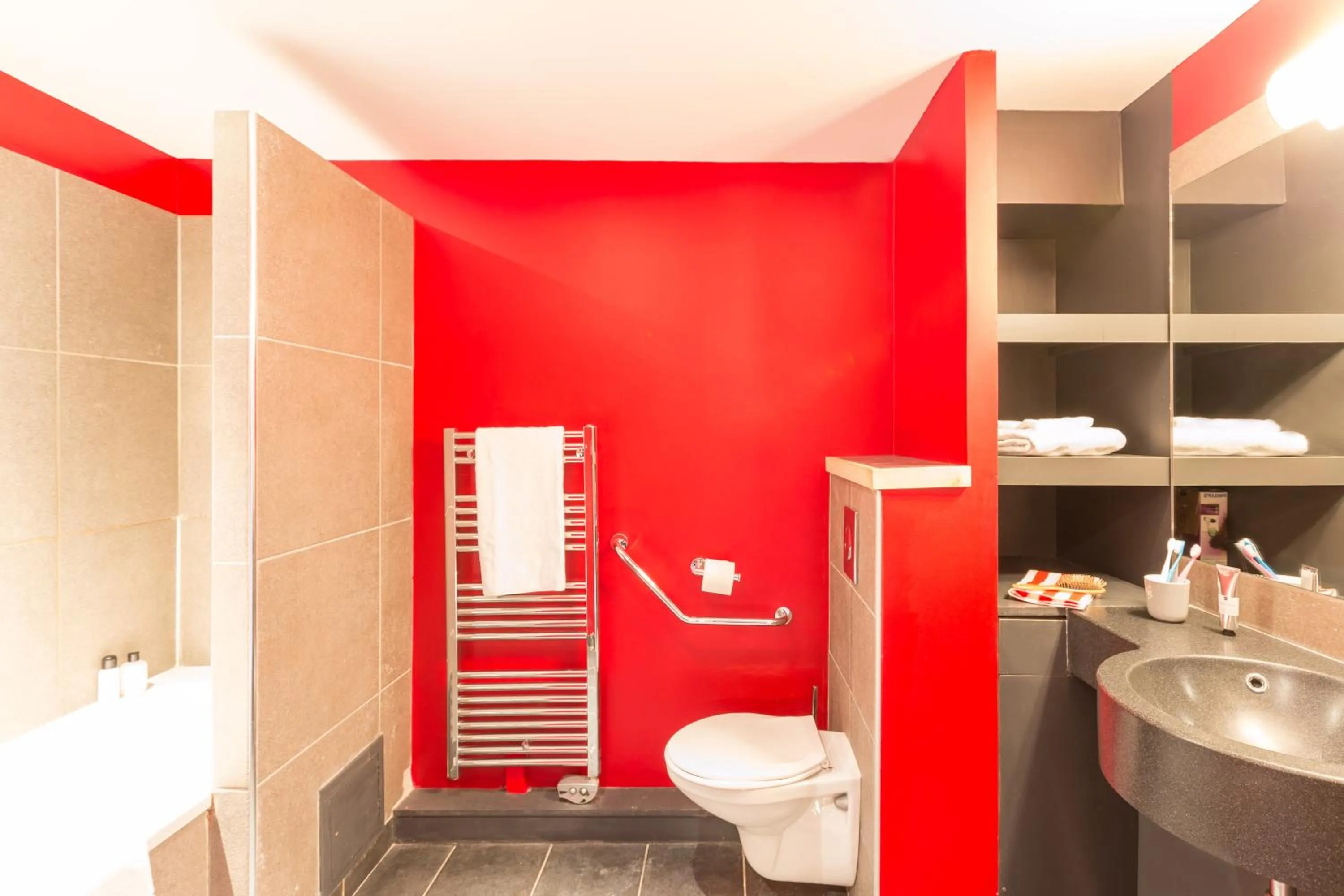 Shower in Résidence Pierre & Vacances Premium les Crets