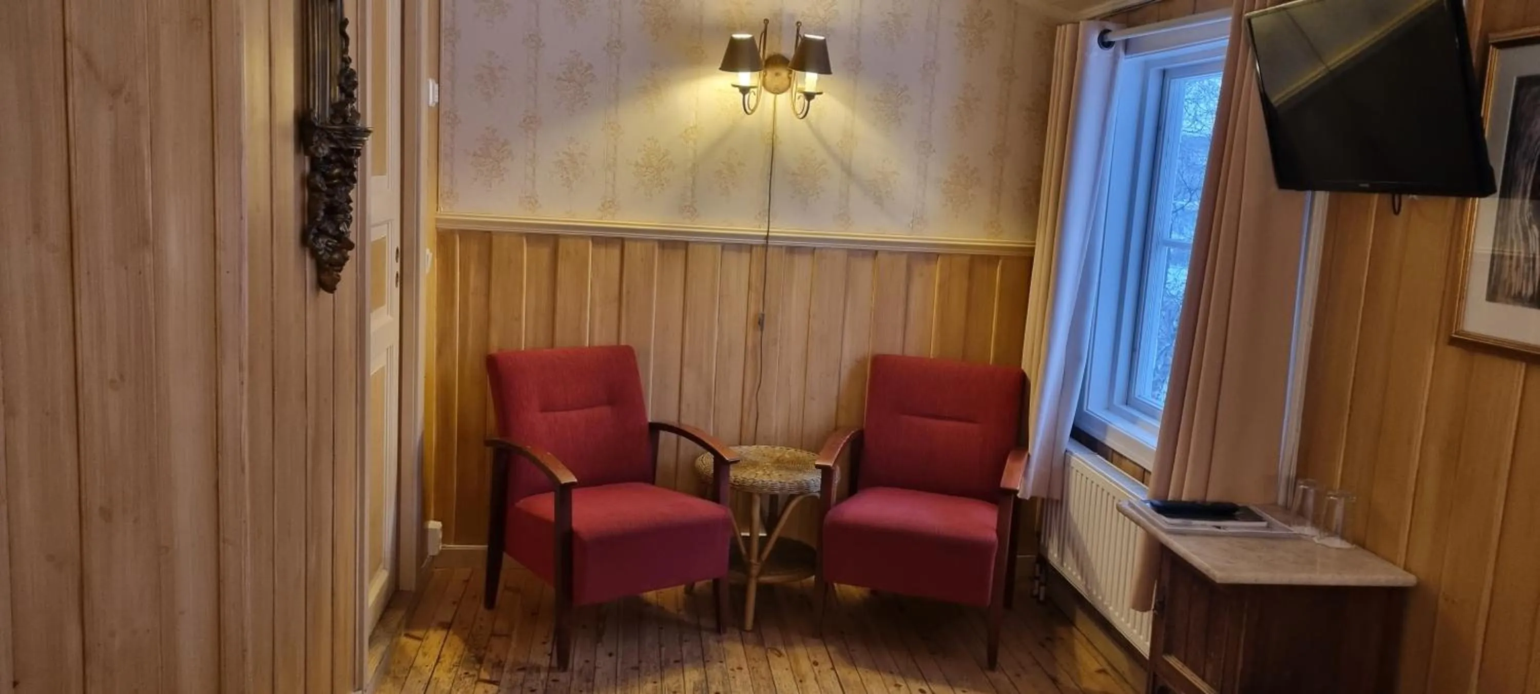Seating area in Erzscheidergaarden Hotell